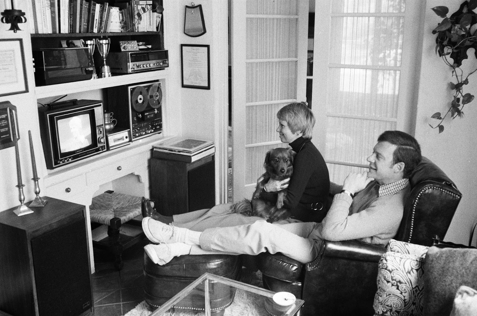 Edward Mallory y su esposa hacia 1974. | Fuente: Getty Images