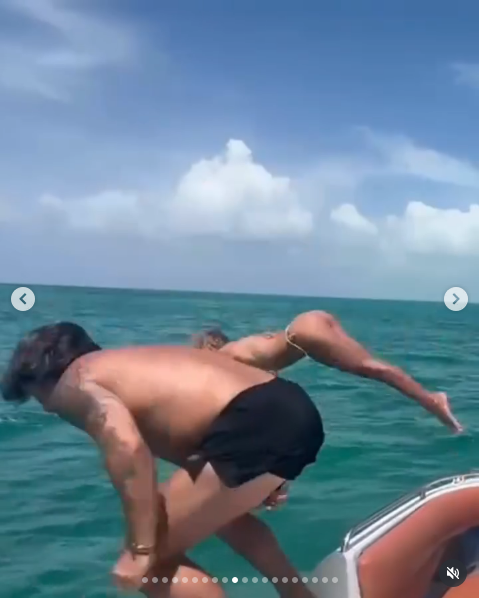 Diego Torres disfrutando de sus vacaciones en la playa | Fuente: Instagram/diegotorresmusica