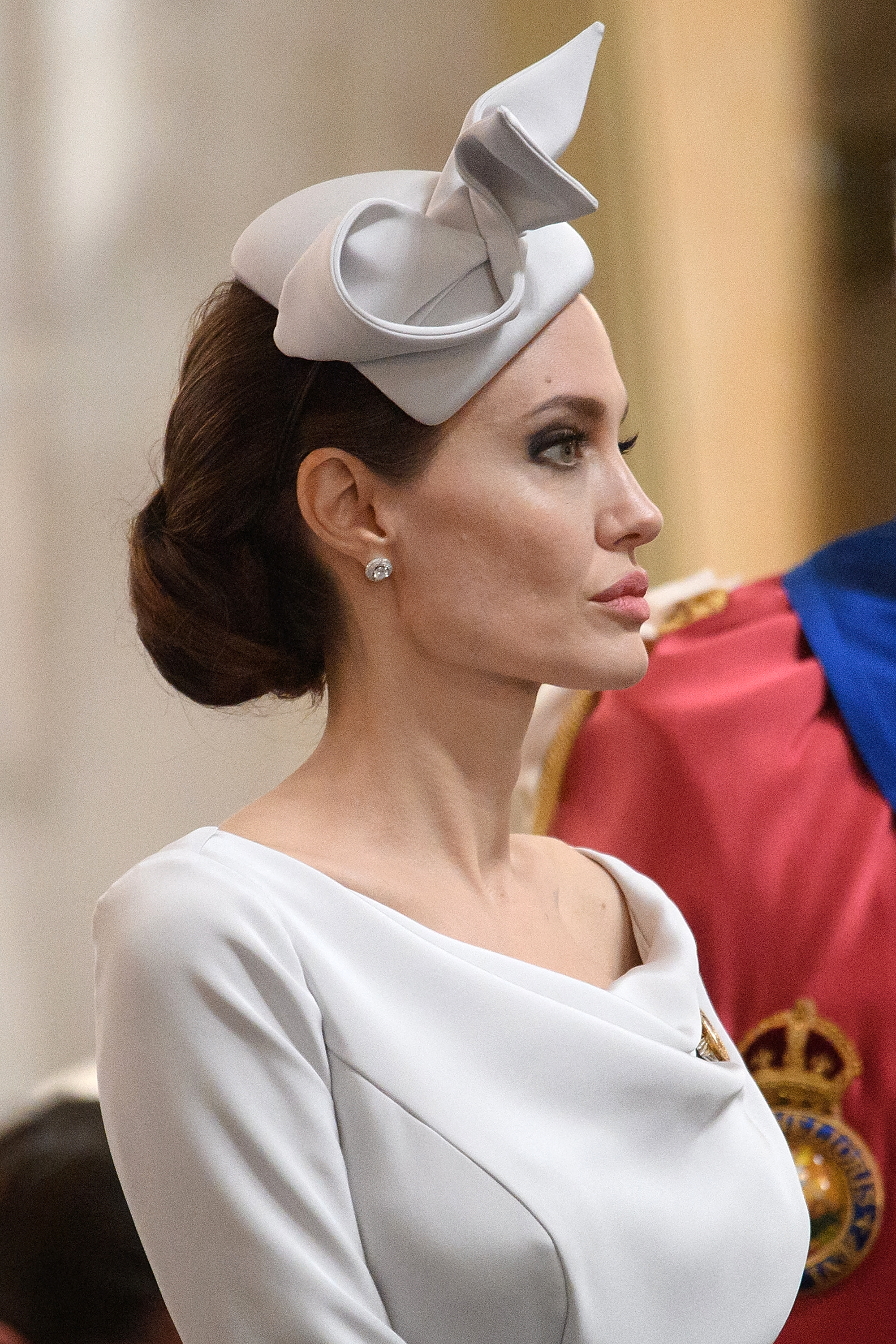 Angelina Jolie durante el Servicio de Conmemoración y Dedicación en la Catedral de San Pablo de Londres el 28 de junio de 2018 | Fuente: Getty Images