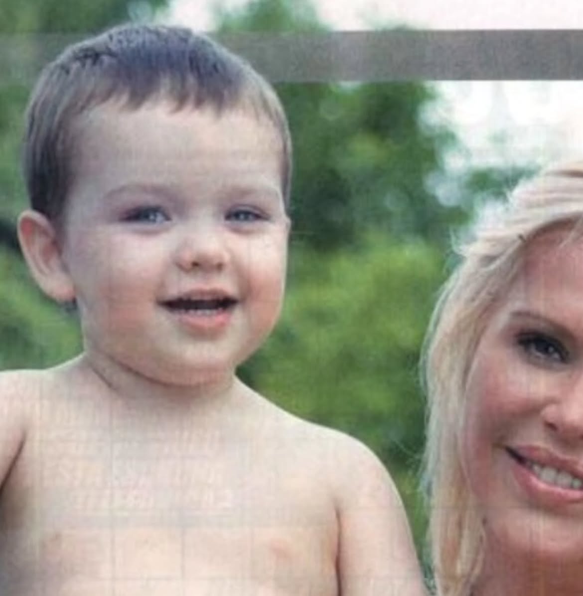 Nazarena Vélez junto a su hijo Thiago Rodríguez de pequeño | Fuente: Instagram/nazarenavelez