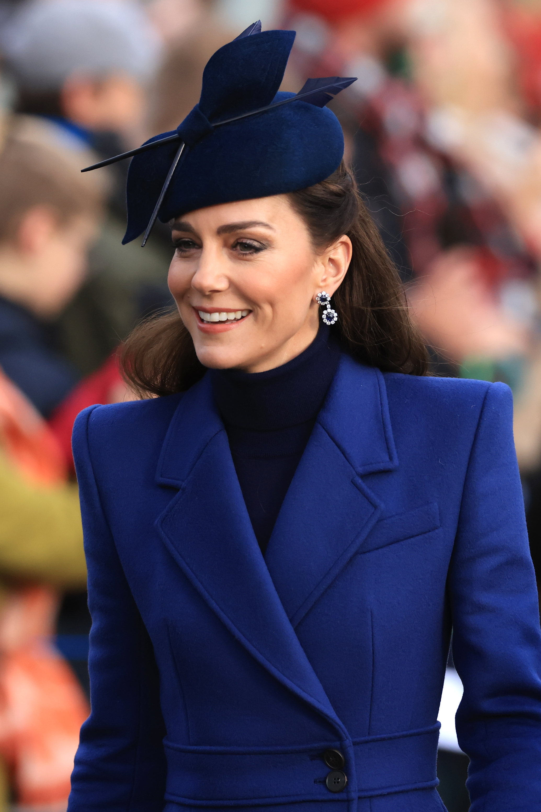 La princesa de Gales en el Servicio Matinal de Navidad en la Iglesia de Sandringham el 25 de diciembre de 2023, en Sandringham, Norfolk | Fuente: Getty Images