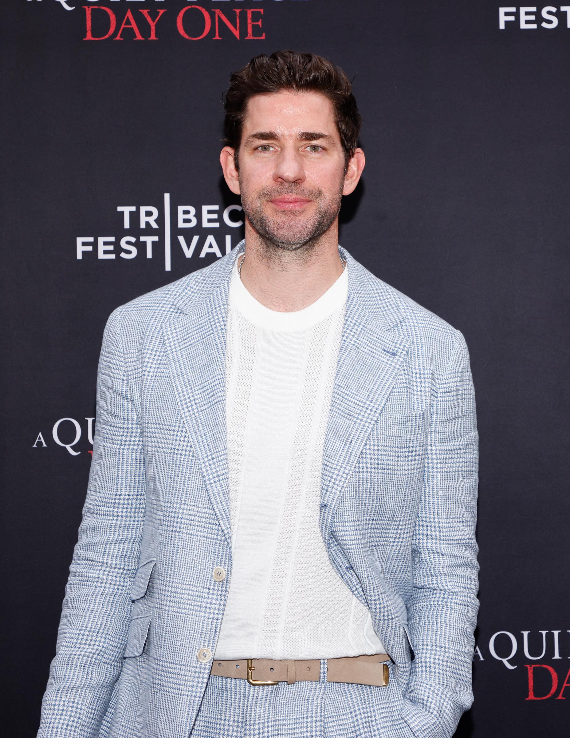 John Krasinski en el estreno de "A Quiet Place: Day One" en Nueva York el 26 de junio de 2024 | Fuente: Getty Images