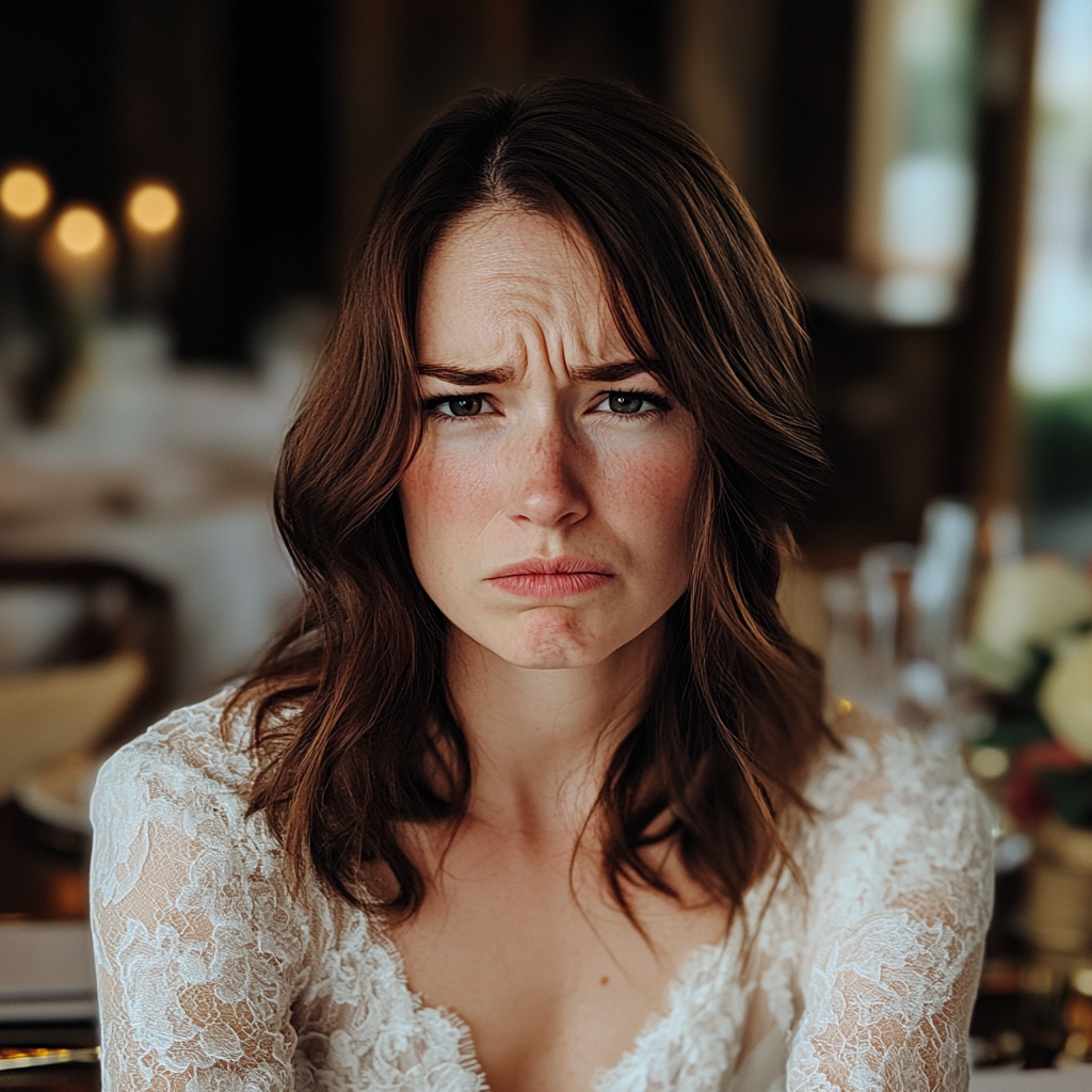 Una novia trastornada | Fuente: Midjourney