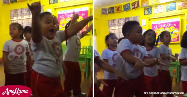 Niño baila al ritmo de canción viral, y sus divertidísimos pasos ganan casi 20 millones de visitas