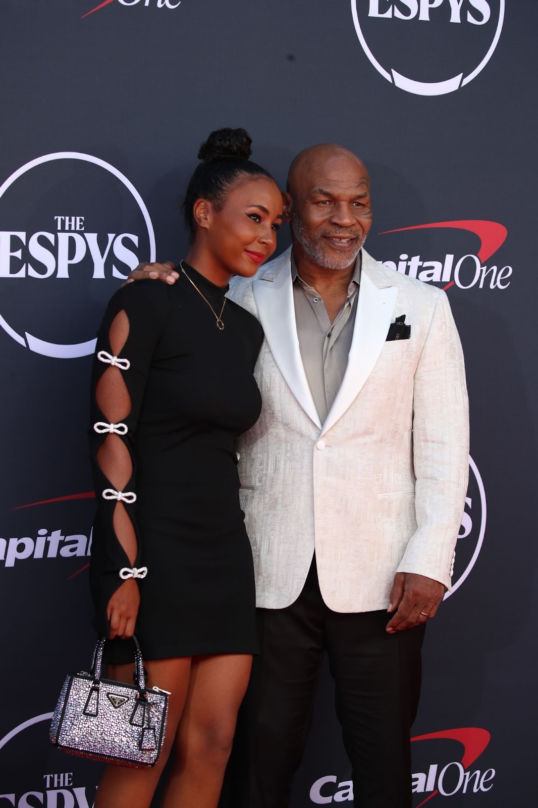 Mike y Milan Tyson en los Premios ESPY 2023 en Hollywood | Fuente: Getty Images