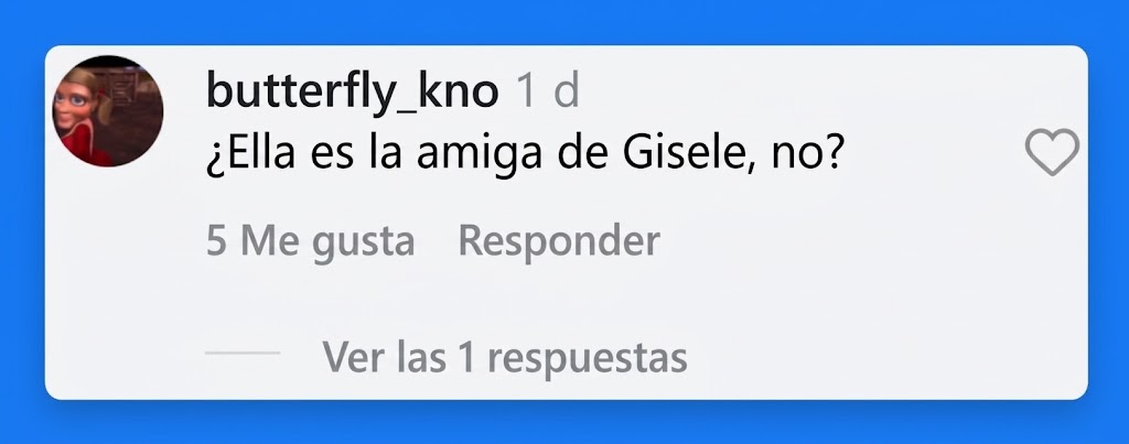 El comentario ha suscitado dudas sobre la relación entre las dos modelos, lo que da a entender que puede que haya más detrás de su historia. | Fuente: Instagram/usmagazine