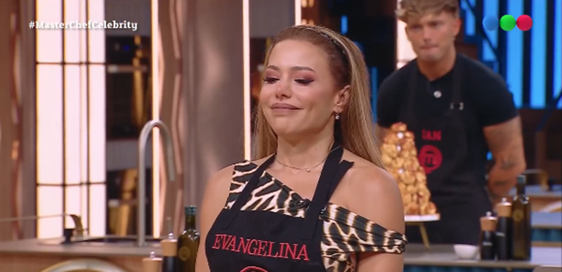 Evangelina Anderson en el último desafío de pastelería en "MasterChef Celebrity" | Fuente: Instagram/masterchefargentina