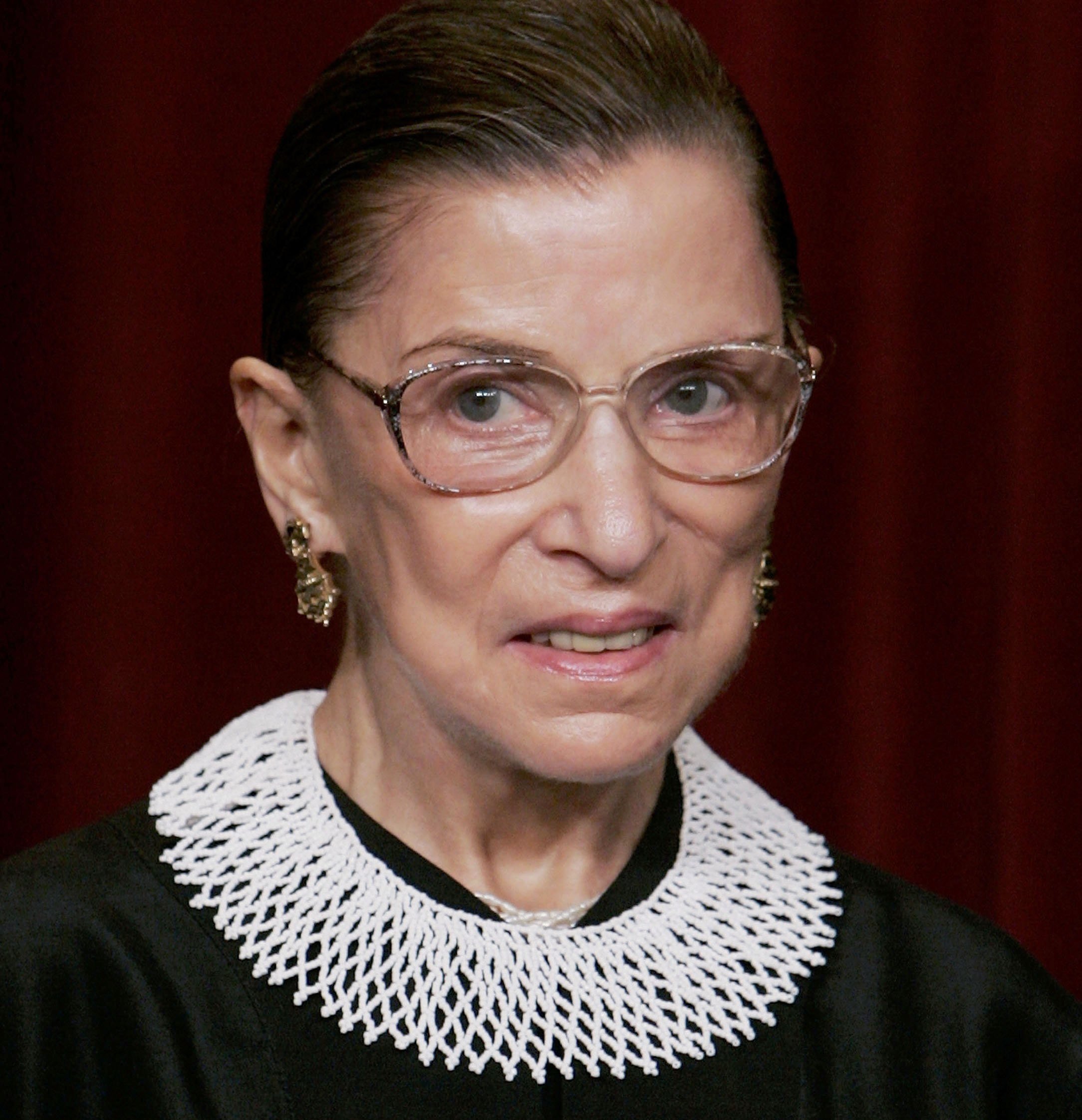Ruth Bader Ginsburg en la Corte Suprema de Estados Unidos, el 3 de marzo de 2006, en Washington, DC. | Foto: Getty Images