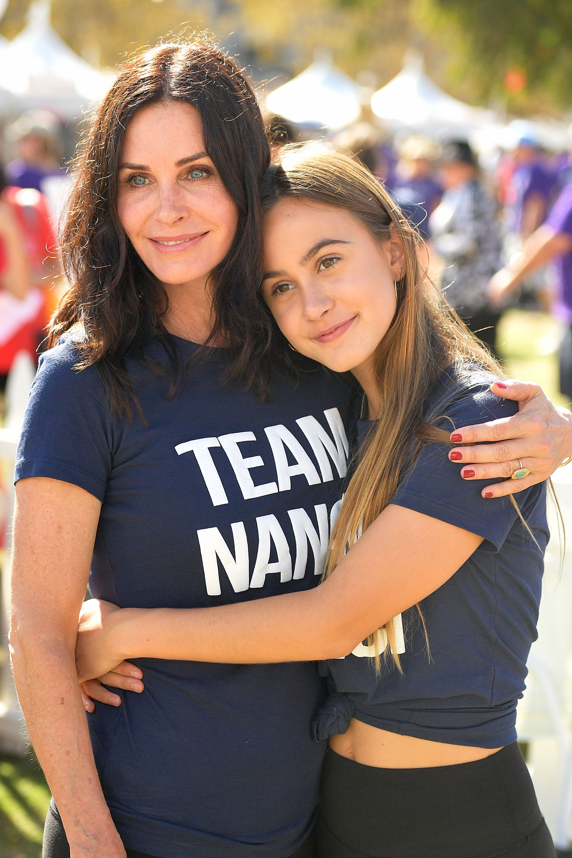 Courteney Cox y su hija Coco Arquette en Los Ángeles, California en octubre de 2017. | Foto: Getty Images