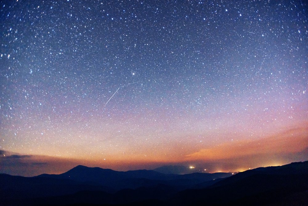 Lluvia de Meteoritos. Fuente: Shutterstock