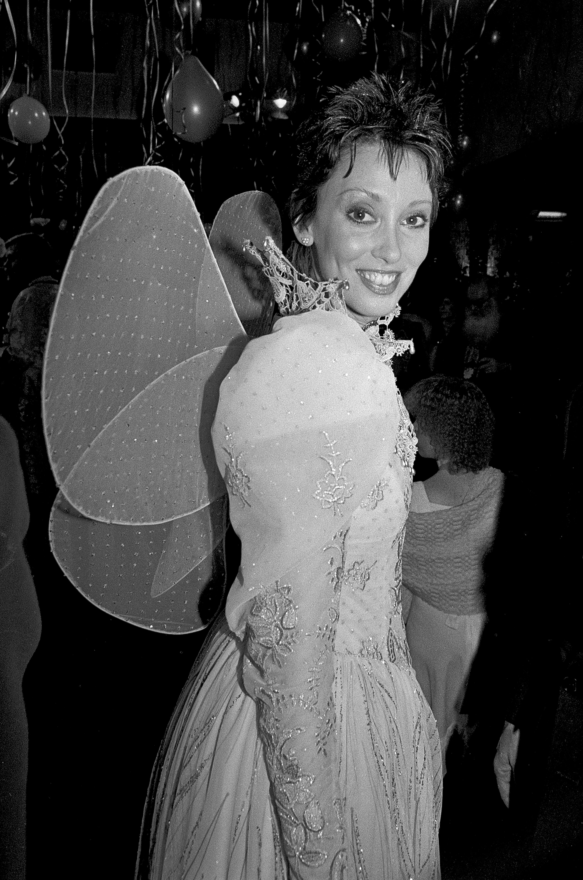 Shelley Duvall asiste a una fiesta en honor a las estrellas de pasados espectáculos del "Fairytale Theatre", el 6 de marzo de 1985 | Fuente: Getty Images