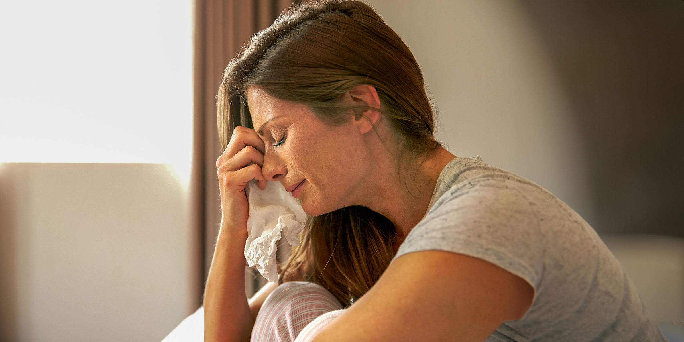 Una mujer llorando | Fuente: Shutterstock