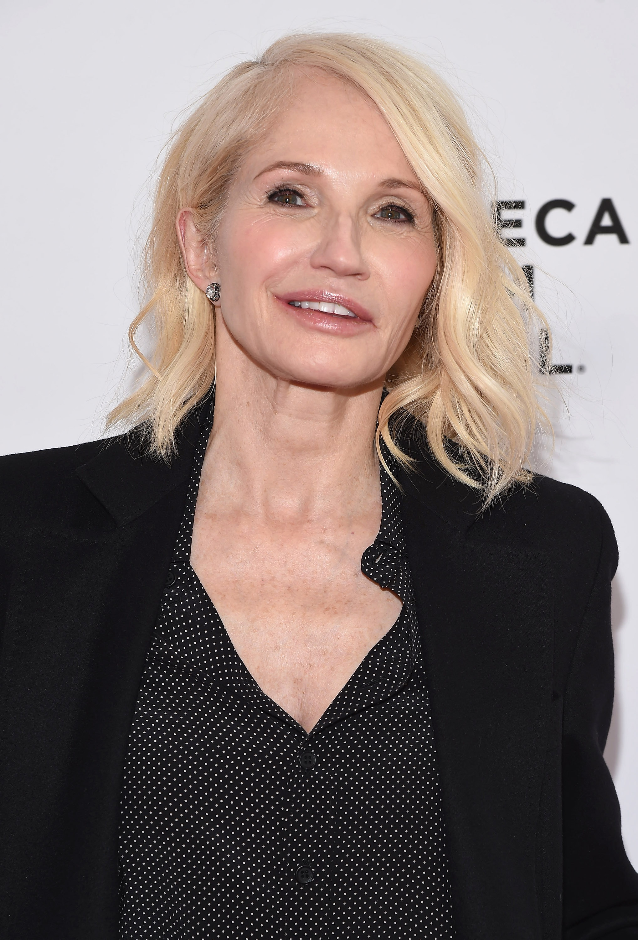 Ellen Barkin durante el Festival de Cine de Tribeca 2016 en el Teatro SVA el 17 de abril en Nueva York. | Fuente: Getty Images