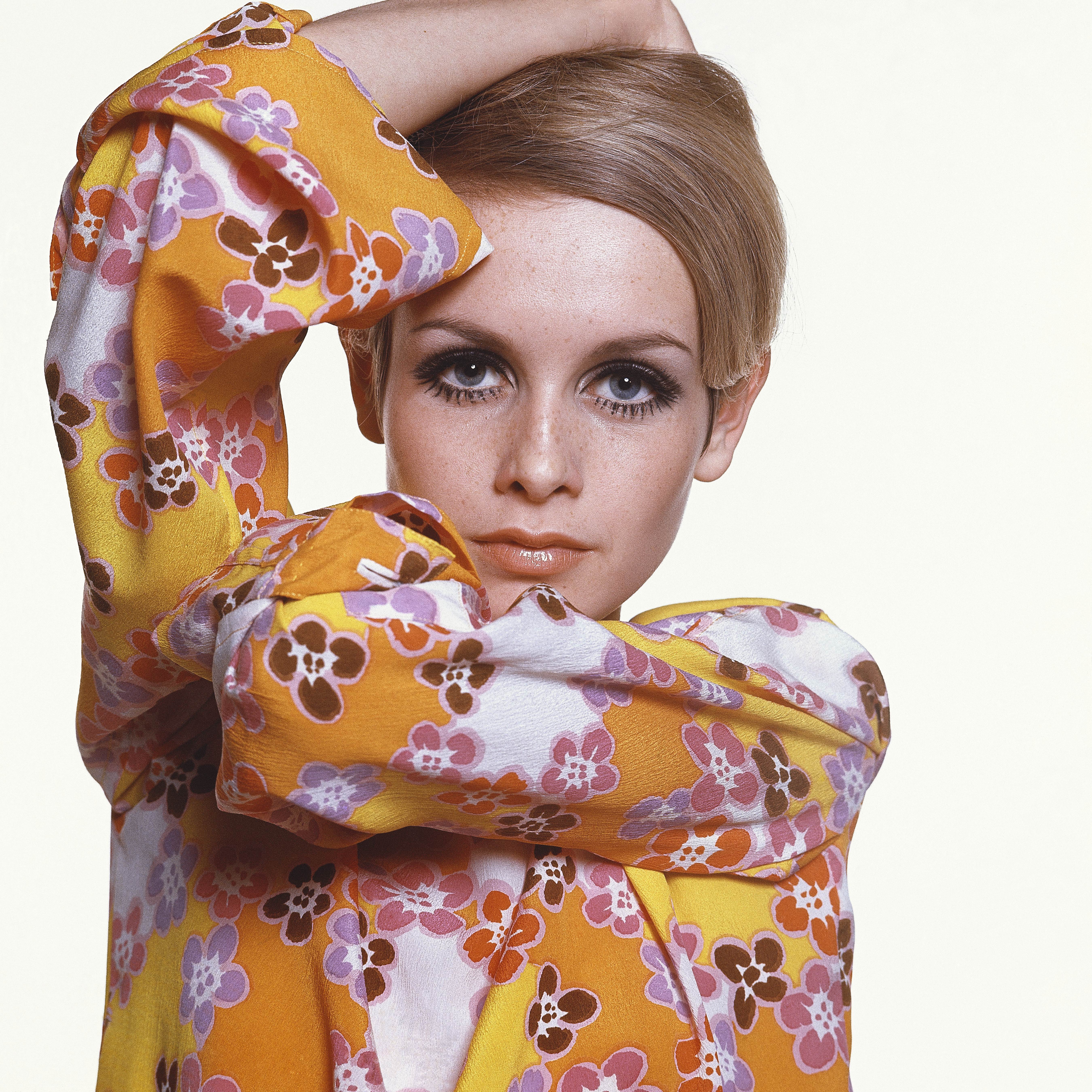 La modelo posando para Vogue en 1967 | Fuente: Getty Images