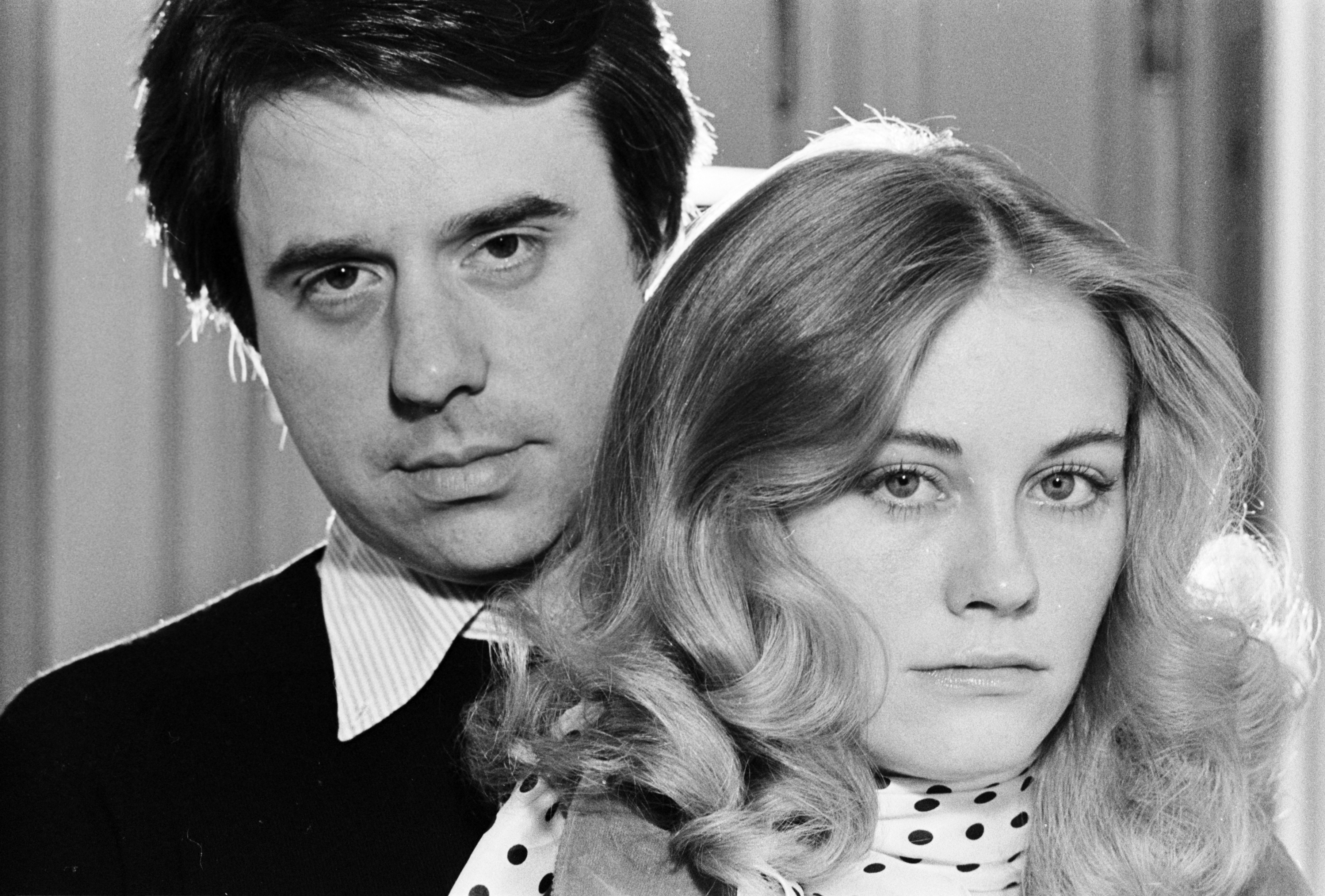 Peter Bogdanovich y Cybill Shepherd fotografiados en mayo de 1974. | Fuente: Getty Images