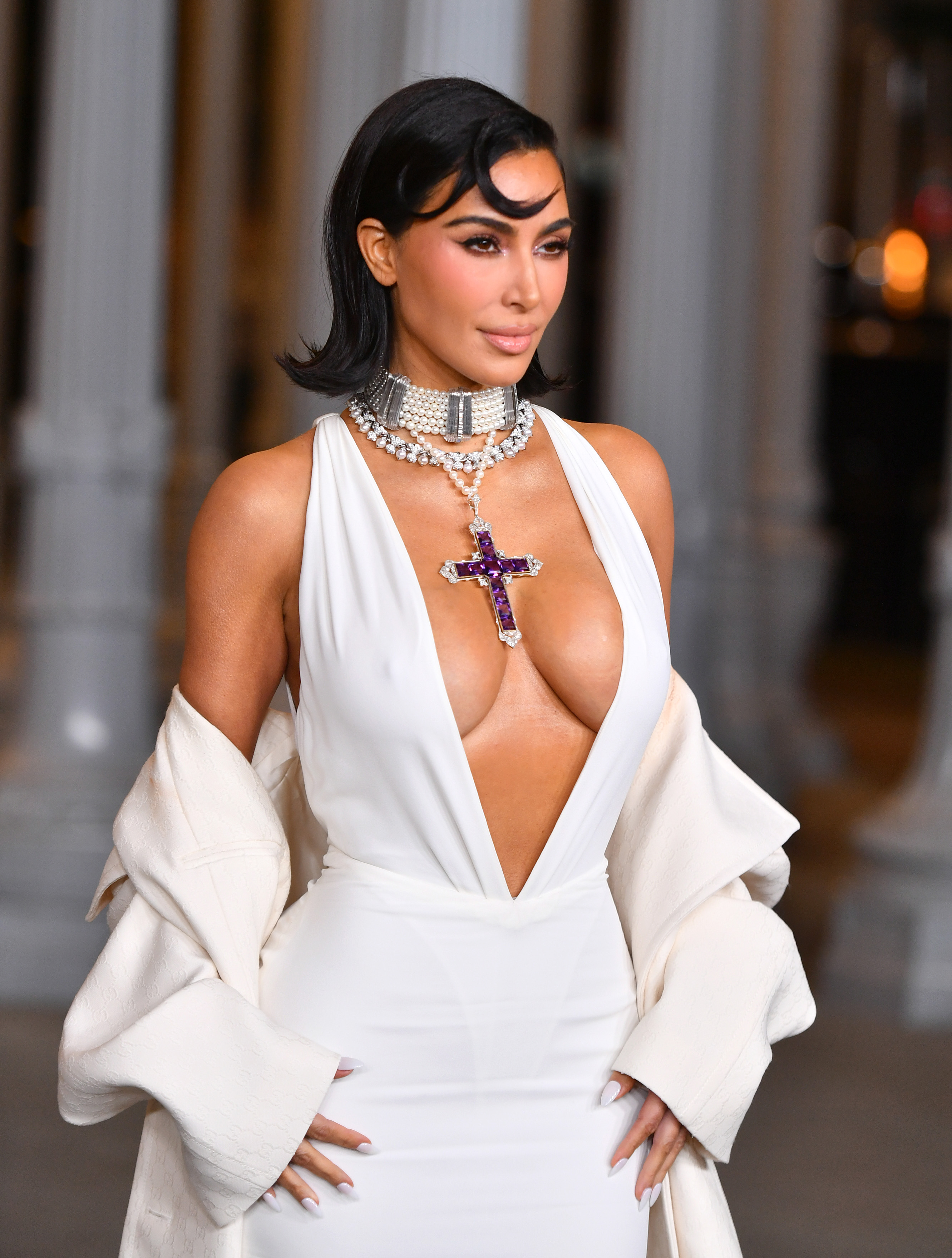 Kim Kardashian asiste a la Gala 2024 LACMA Art+Film el 02 de noviembre de 2024, en Los Ángeles, California | Fuente: Getty Images