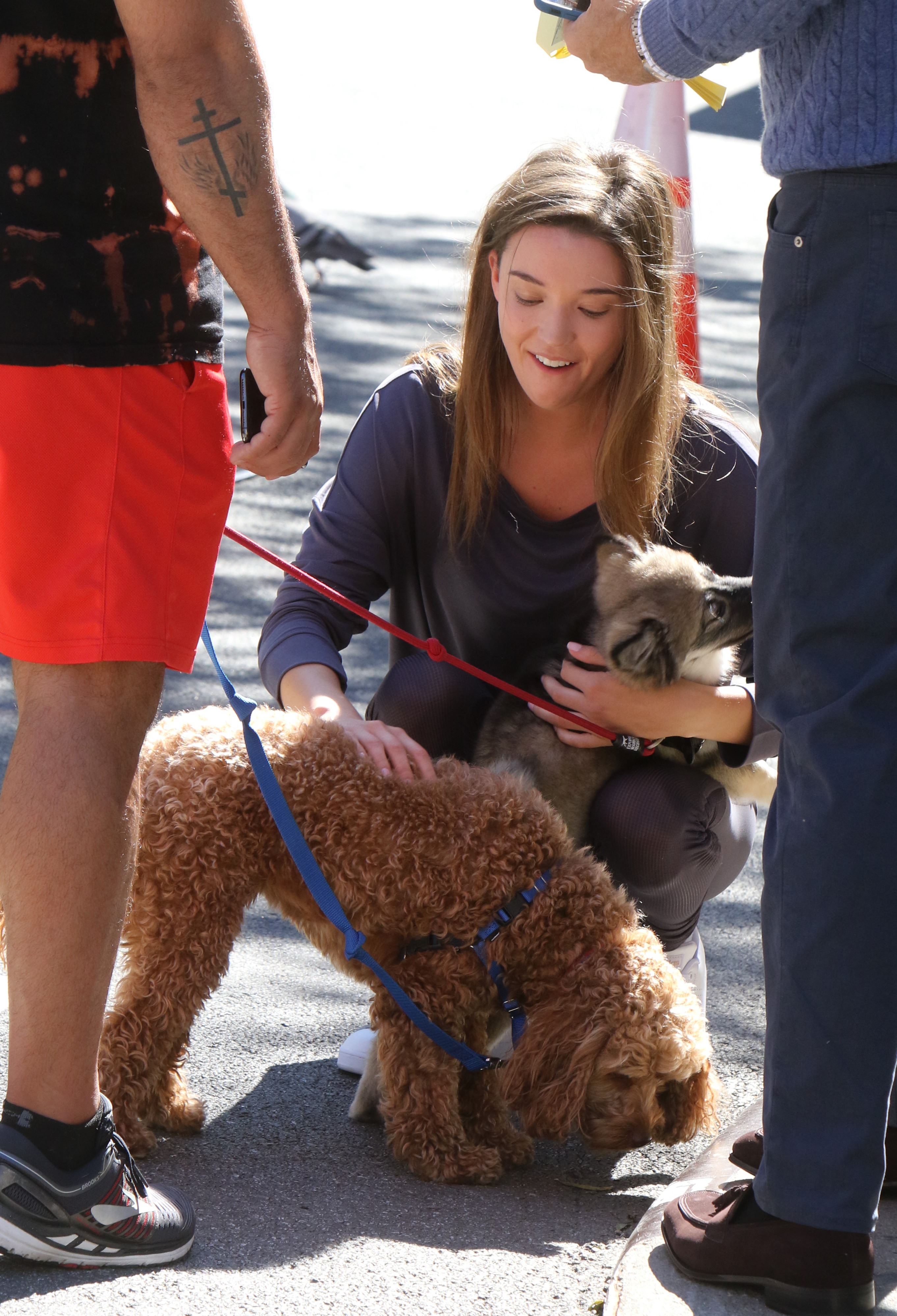 La novia fue fotografiada en el set de "Law and Order: Special Victims Unit" el 3 de septiembre de 2019 | Fuente: Getty Images