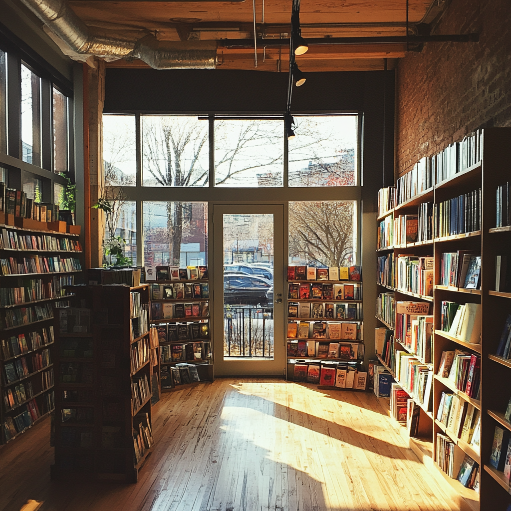 El interior de una librería | Fuente: Midjourney