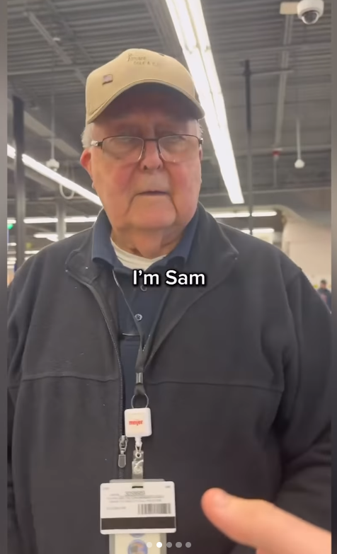 Ed Bambas conociendo a Samuel Weidenhofer en Meijer en Detroit, Michigan, en un post fechado el 3 de diciembre de 2025 | Fuente: Instagram/itssozer
