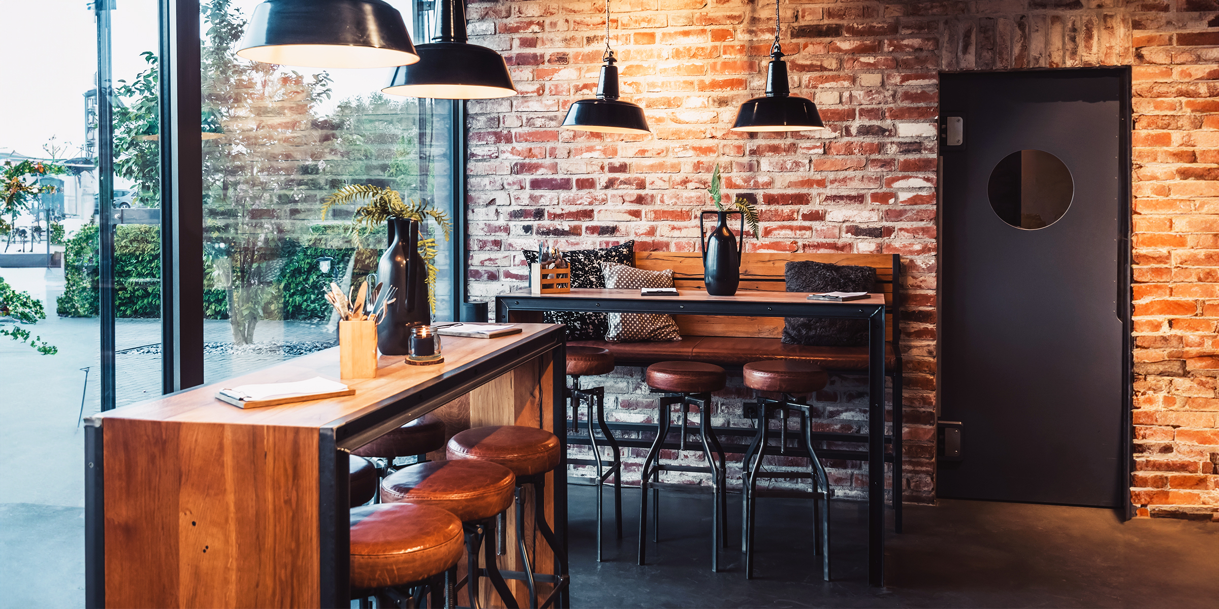 El interior de una cafetería | Fuente: Shutterstock