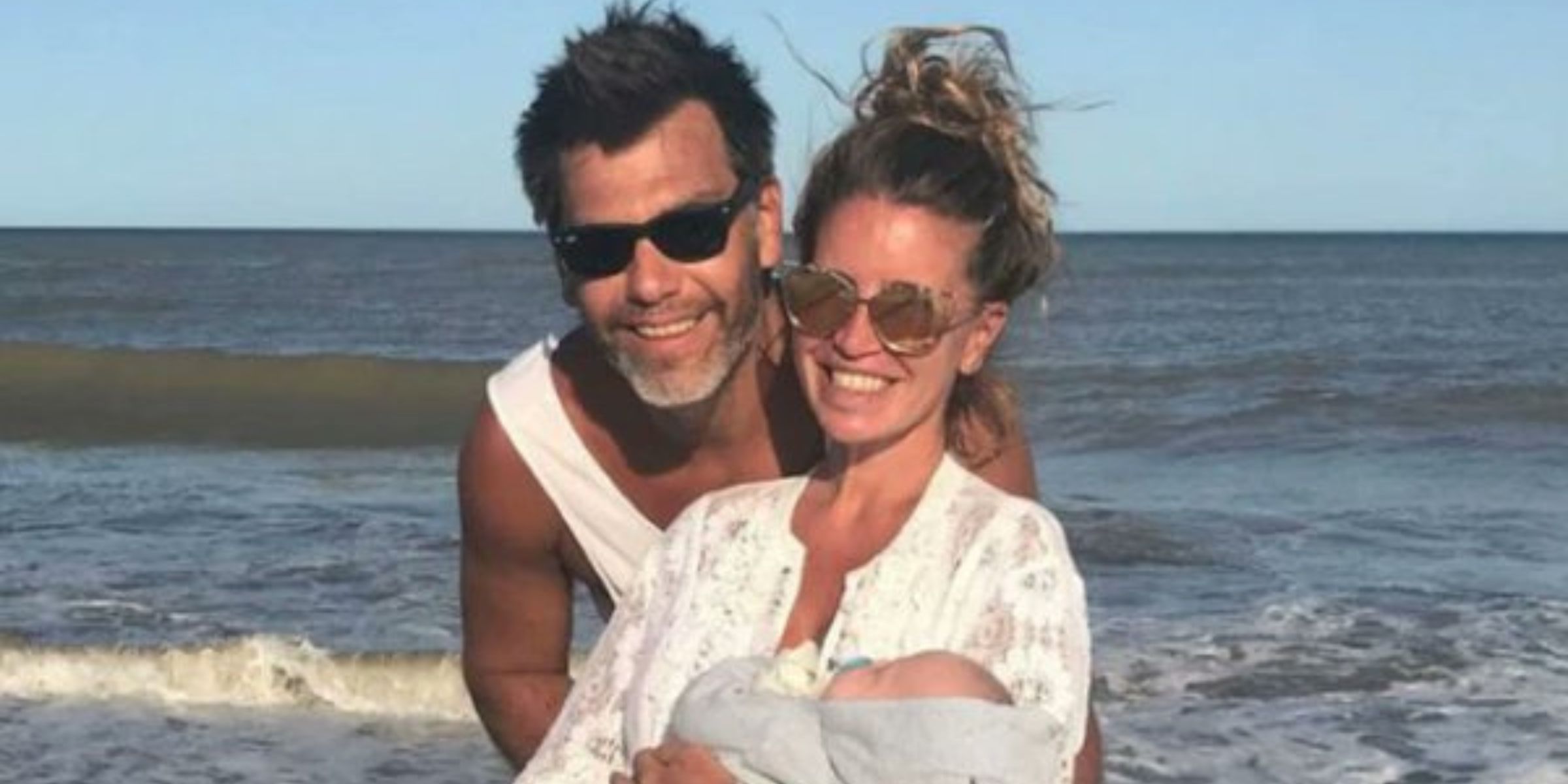 Florencia Peña junto a Ramiro Ponce de León y su hijo | Fuente: X/teleshowcom