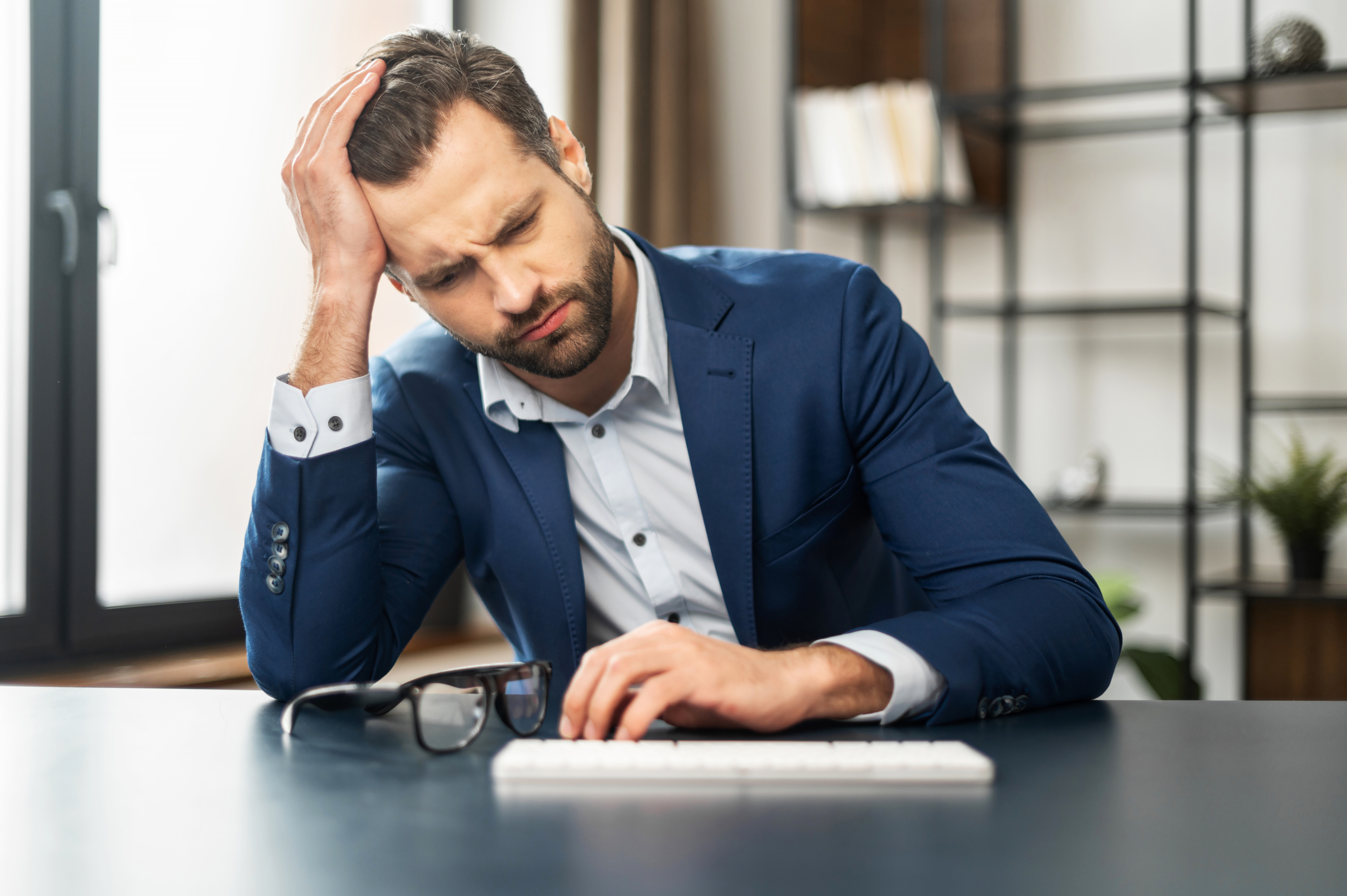 Hombre frustrado | Foto: Shutterstock