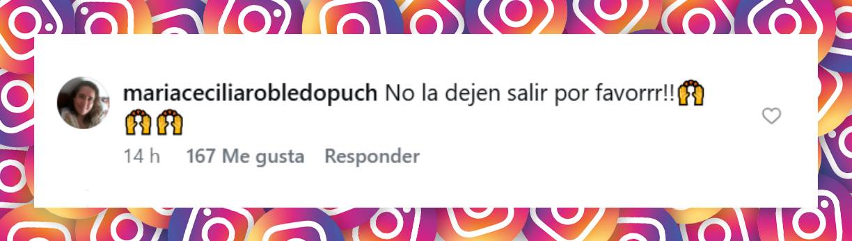 Comentario de una usuaria | Fuente: Instagram/denise_dumas