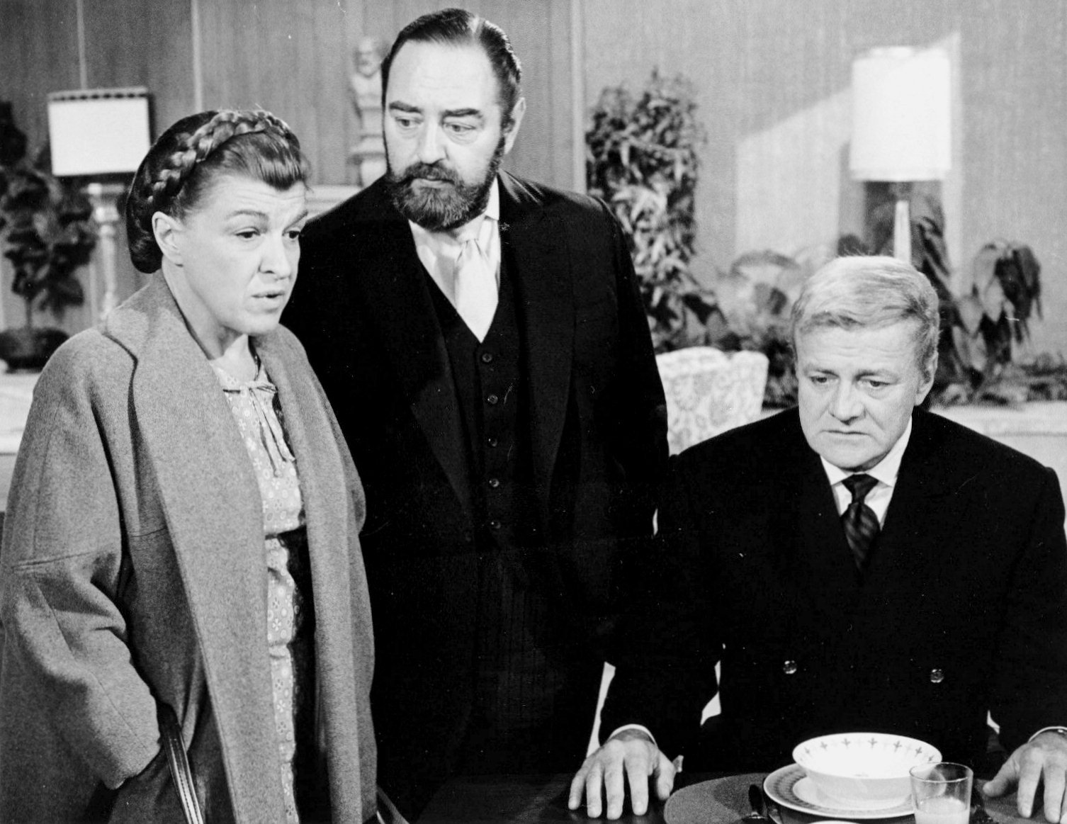 Sebastian Cabot, Nancy Walker, Brian Keith. | Fuente: WIkimedia Commons