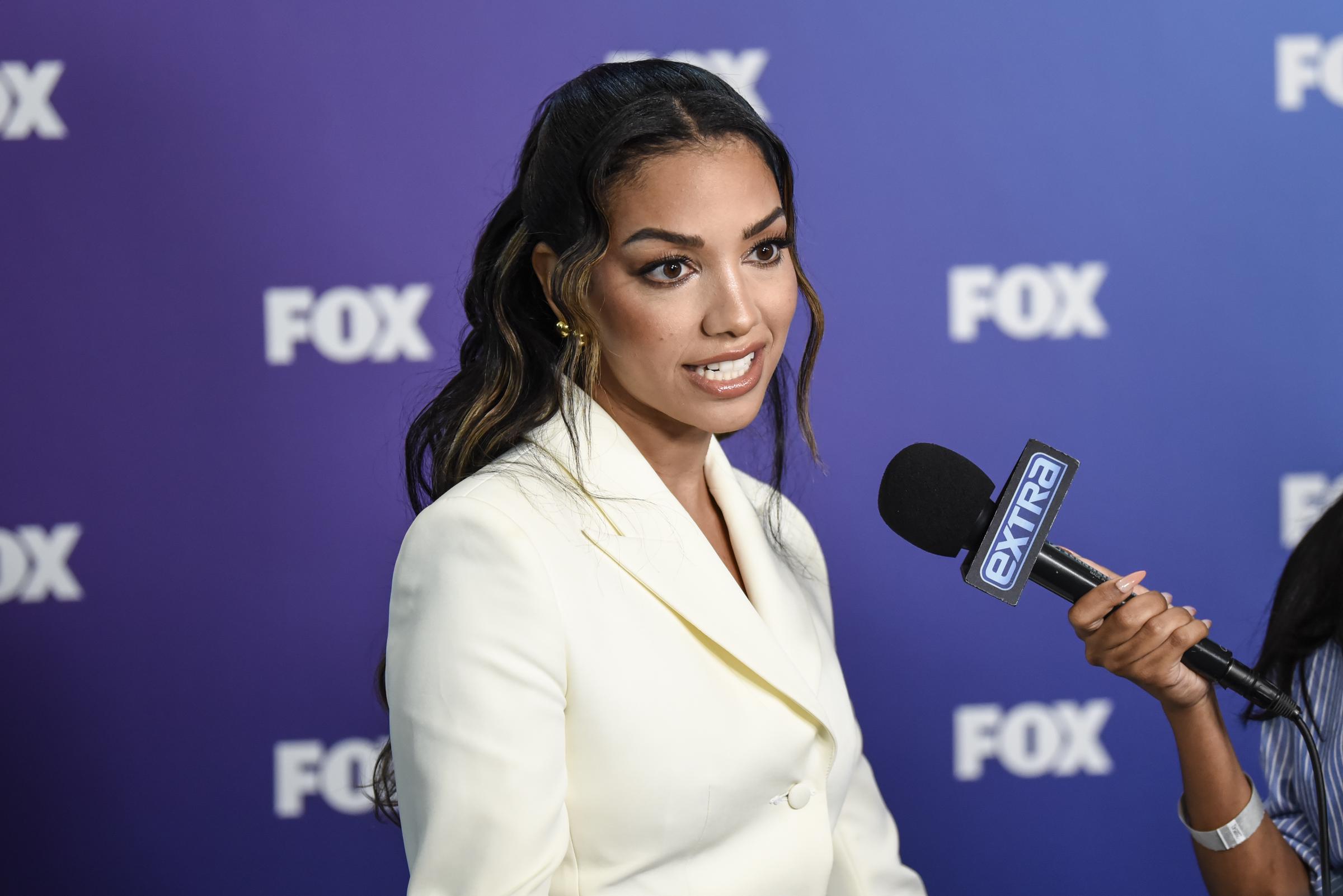 Corinne en la alfombra roja de Fox 2024 Upfront el 13 de mayo de 2024 | Fuente: Getty Images