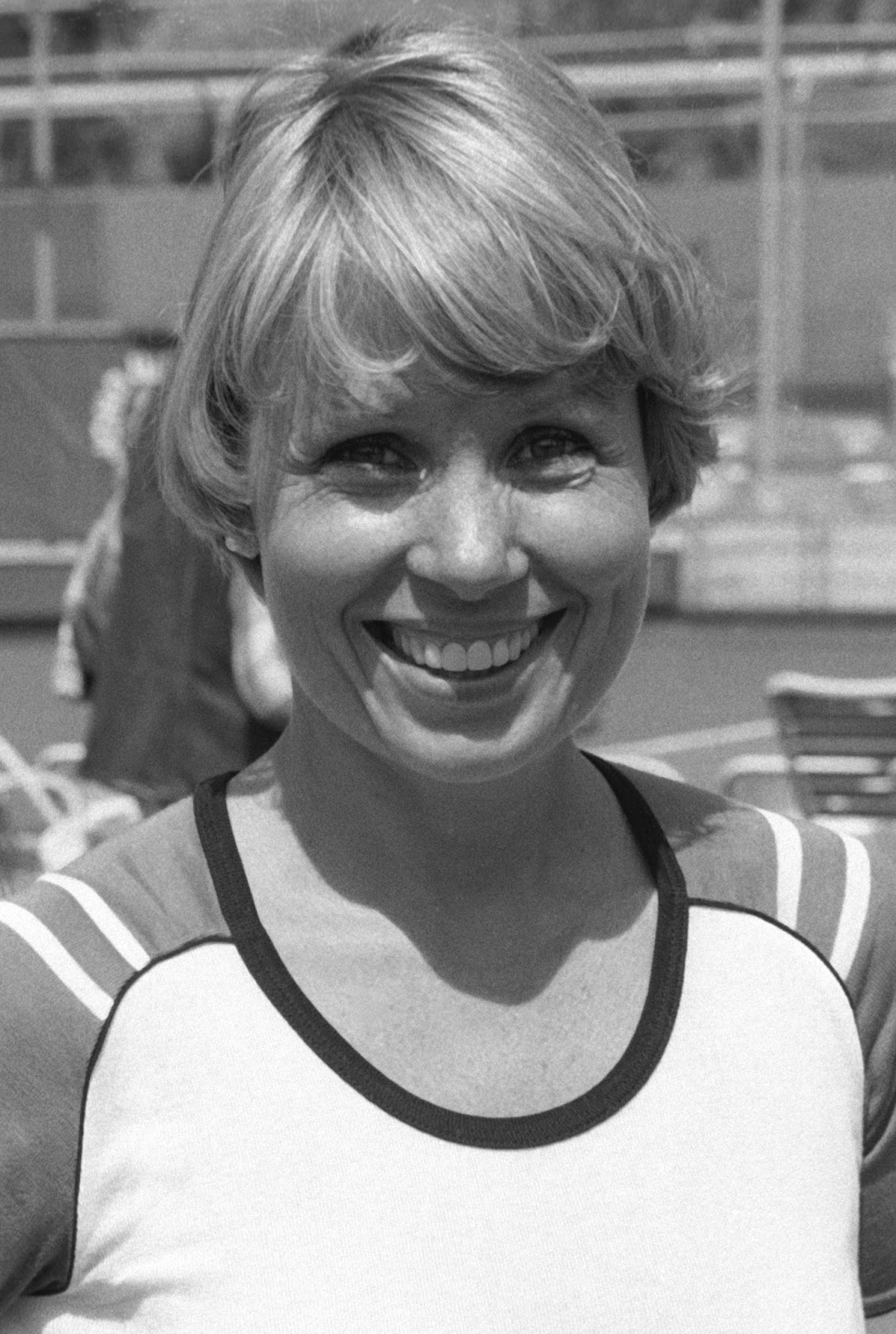 Joyce Bulifant en el Torneo de Tenis Western Celebrity Roundup el 12 de abril de 1981, en Beverly Hills, California. | Fuente: Getty Images