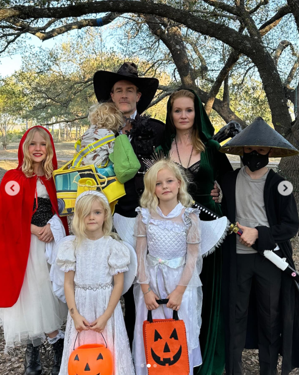 James y Kimberly Van Der Beek celebran Halloween con sus hijos, publicado el 31 de octubre de 2024 | Fuente: instagram.com/vanderkimberly