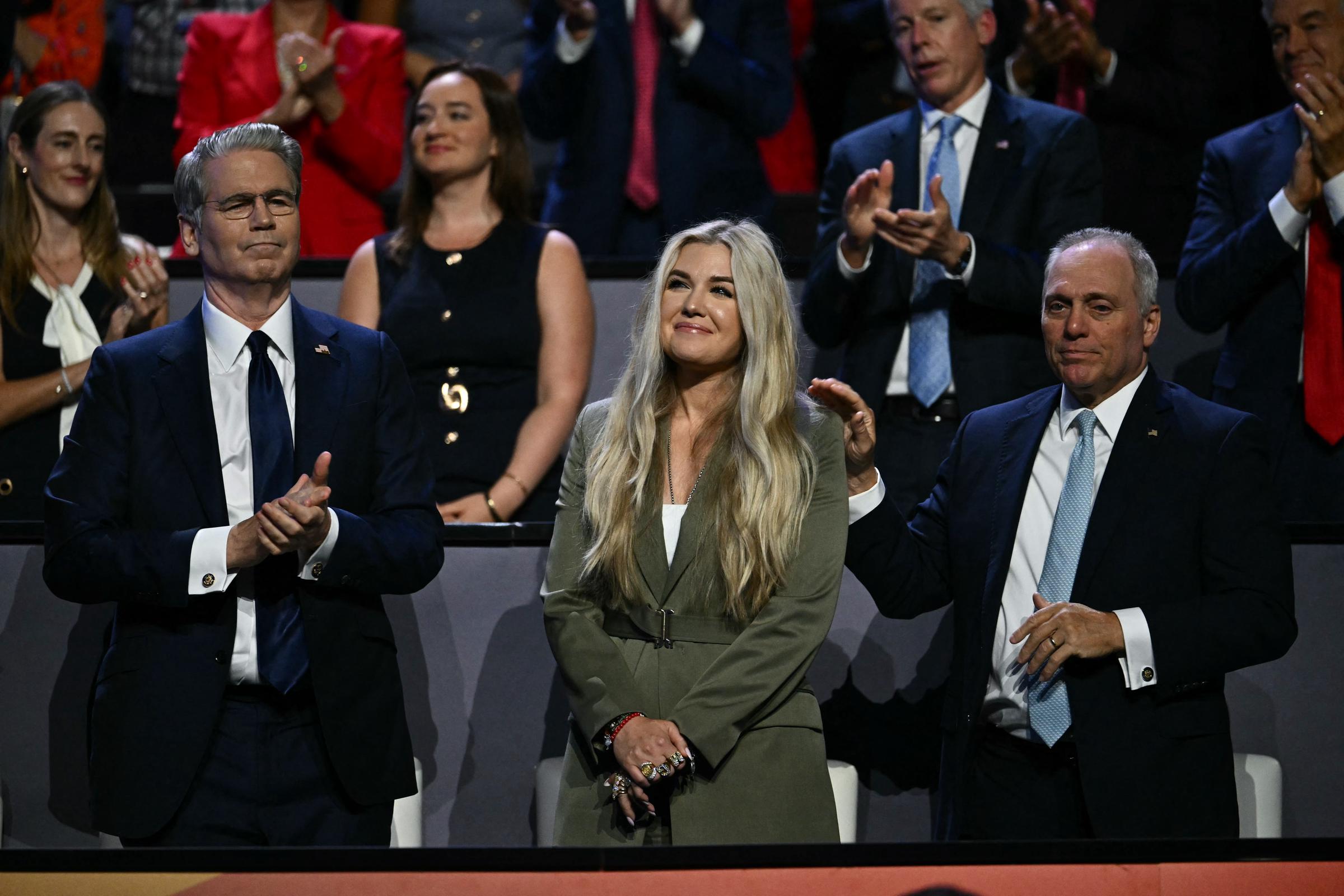 Erika Kirk llegó a Dallas como líder de TPUSA y como la persona que ahora lleva el apellido Kirk a su siguiente etapa. | Fuente: Getty Images