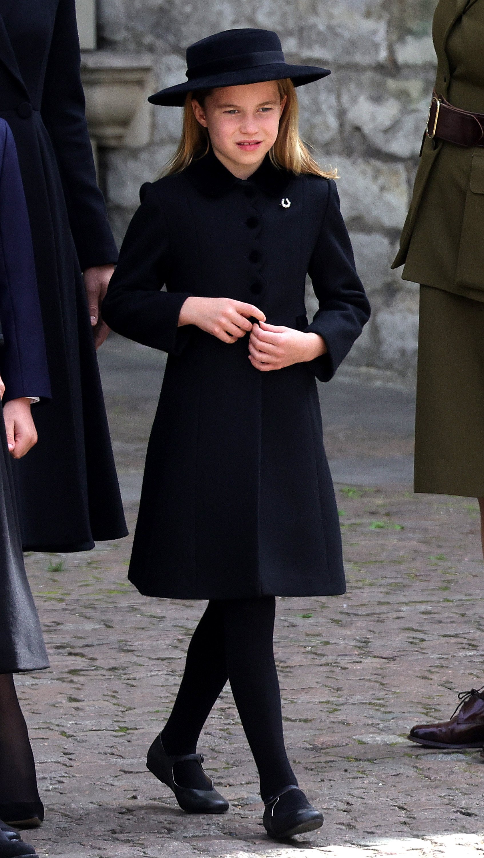 La princesa Charlotte durante el funeral de estado de la reina Elizabeth II en la Abadía de Westminster el 19 de septiembre de 2022 en Londres, Inglaterra | Foto: Getty Images