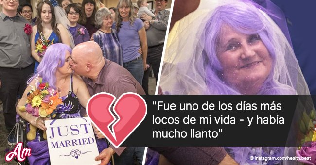 Mujer de 50 años muere 2 días después de casarse en el hospital junto a su hija