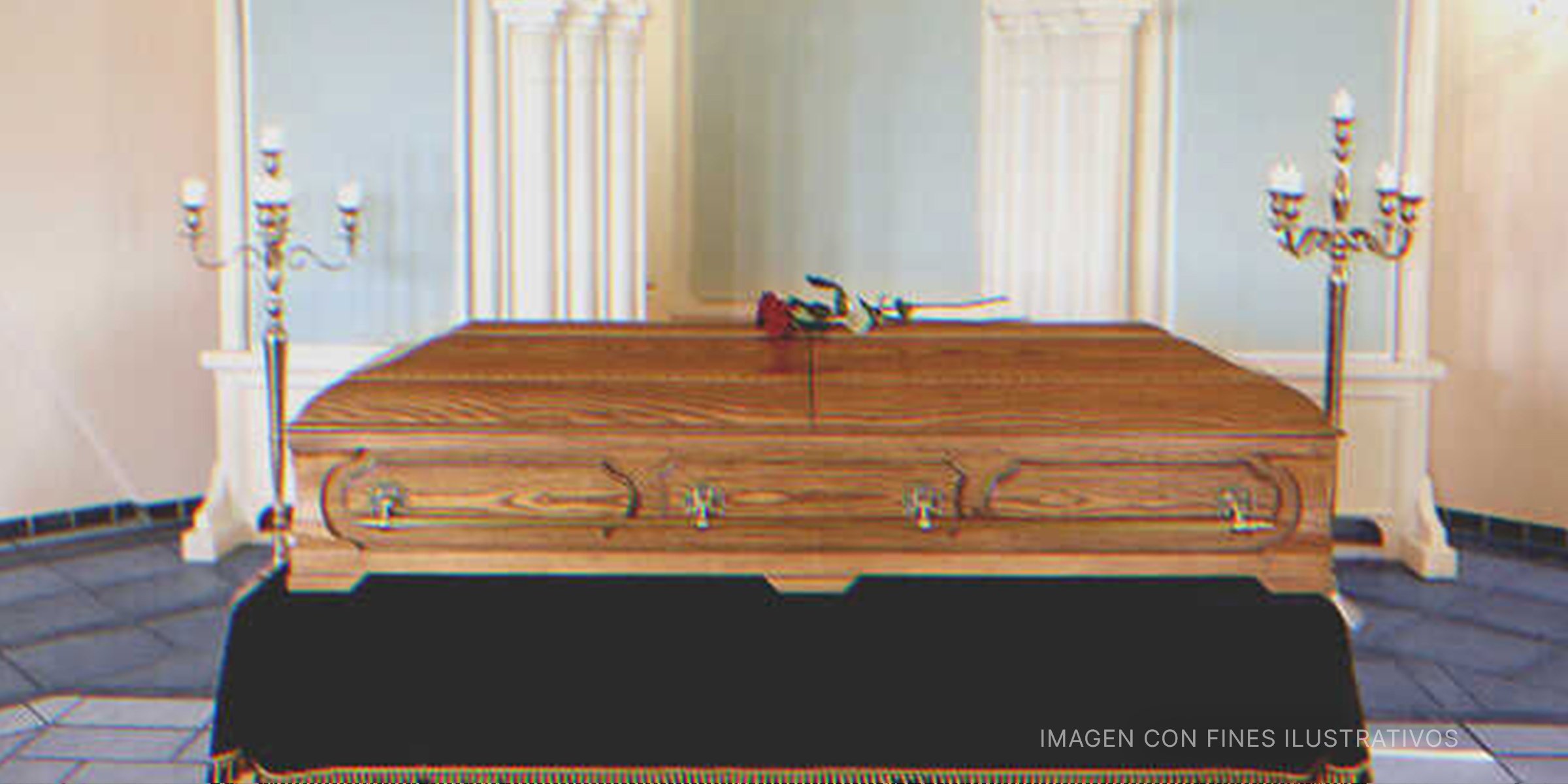 Ataúd dispuesto para funeral. | Foto: Shutterstock