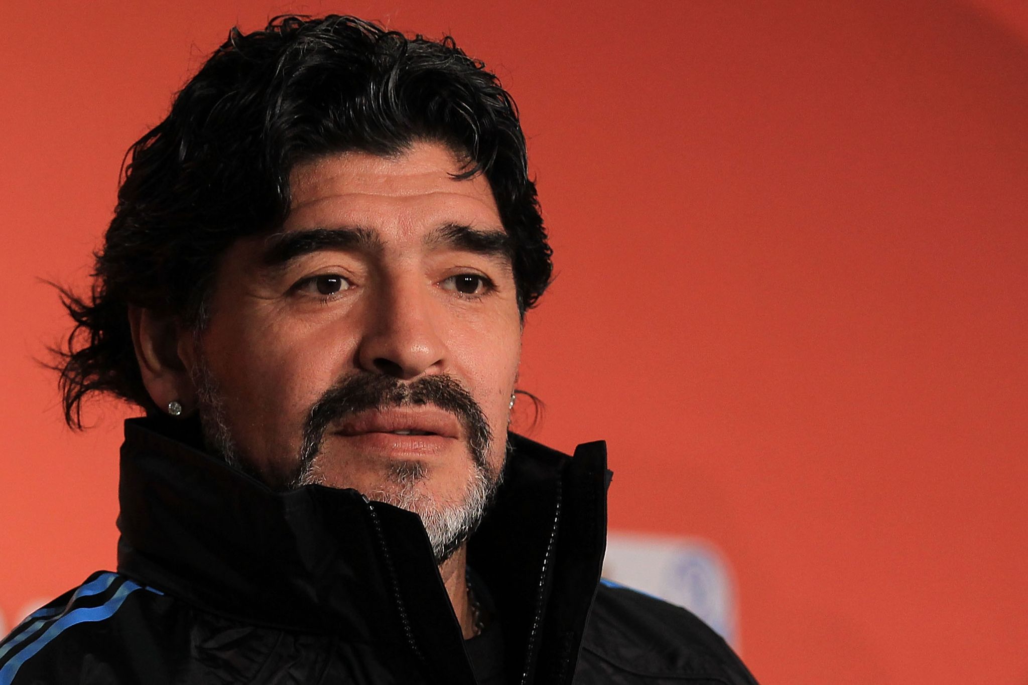 Diego Maradona, julio 2010. | Foto: Getty Images
