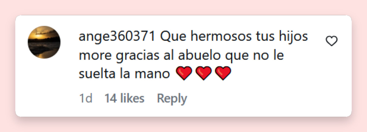 Comentario de una persona sobre los hijos de Morena Rial en su reencuentro | Fuente: Instagram/ciudad_magazine