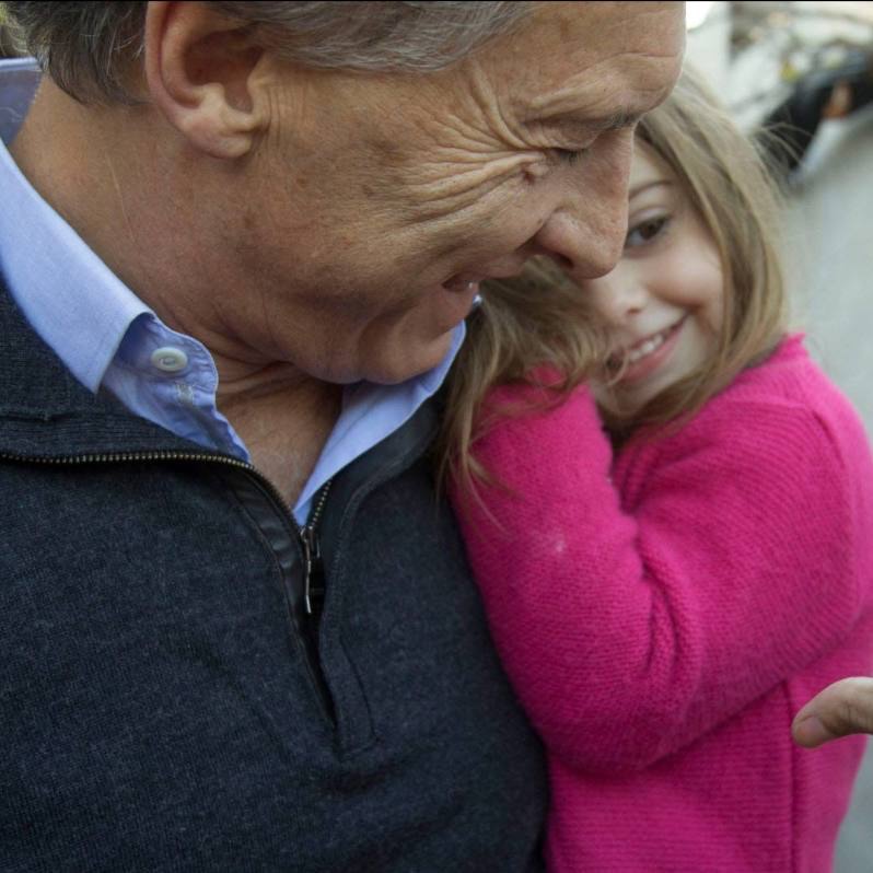 Mauricio Macri compartiendo junto a su hija Antonia durante su niñez | Fuente: Instagram/mauriciomacri