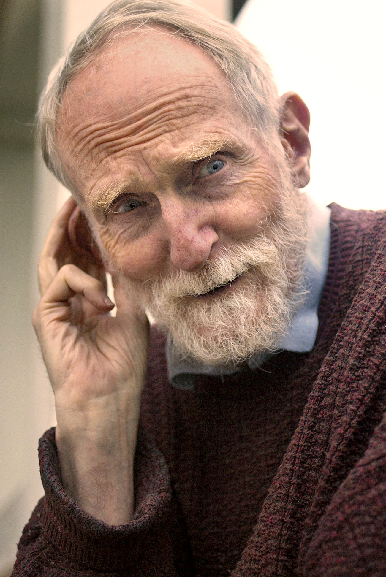 Roberts Blossom posando para una foto en 2003. | Fuente: Getty Images