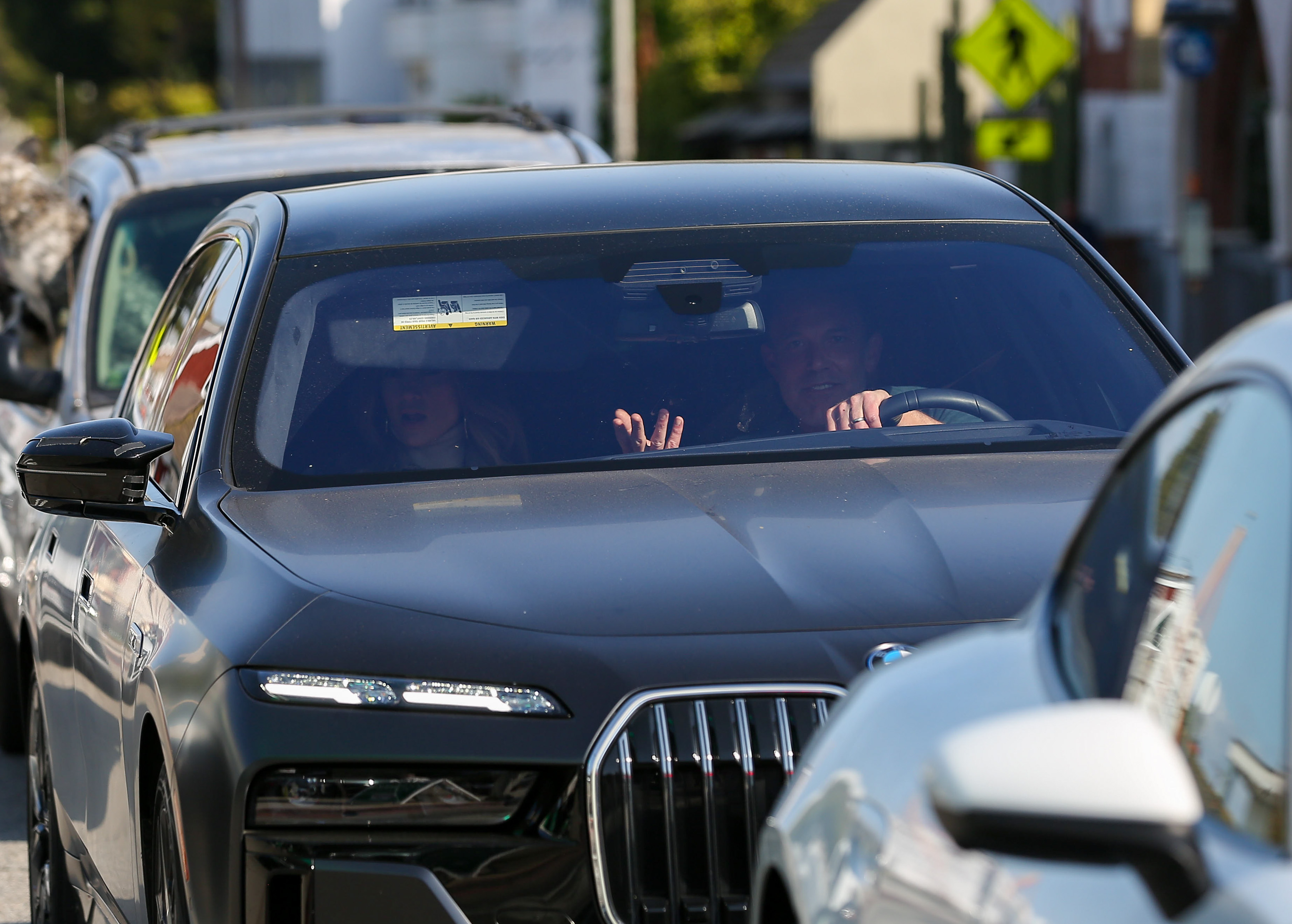 Jennifer Lopez y Ben Affleck vistos conduciendo en Los Ángeles, California, el 19 de mayo de 2024 | Fuente: Getty Images