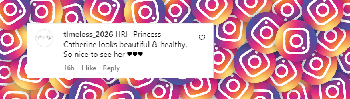 Comentario de un fan fechado el 11 de agosto de 2024 | Fuente: Instagram/princeandprincessofwales