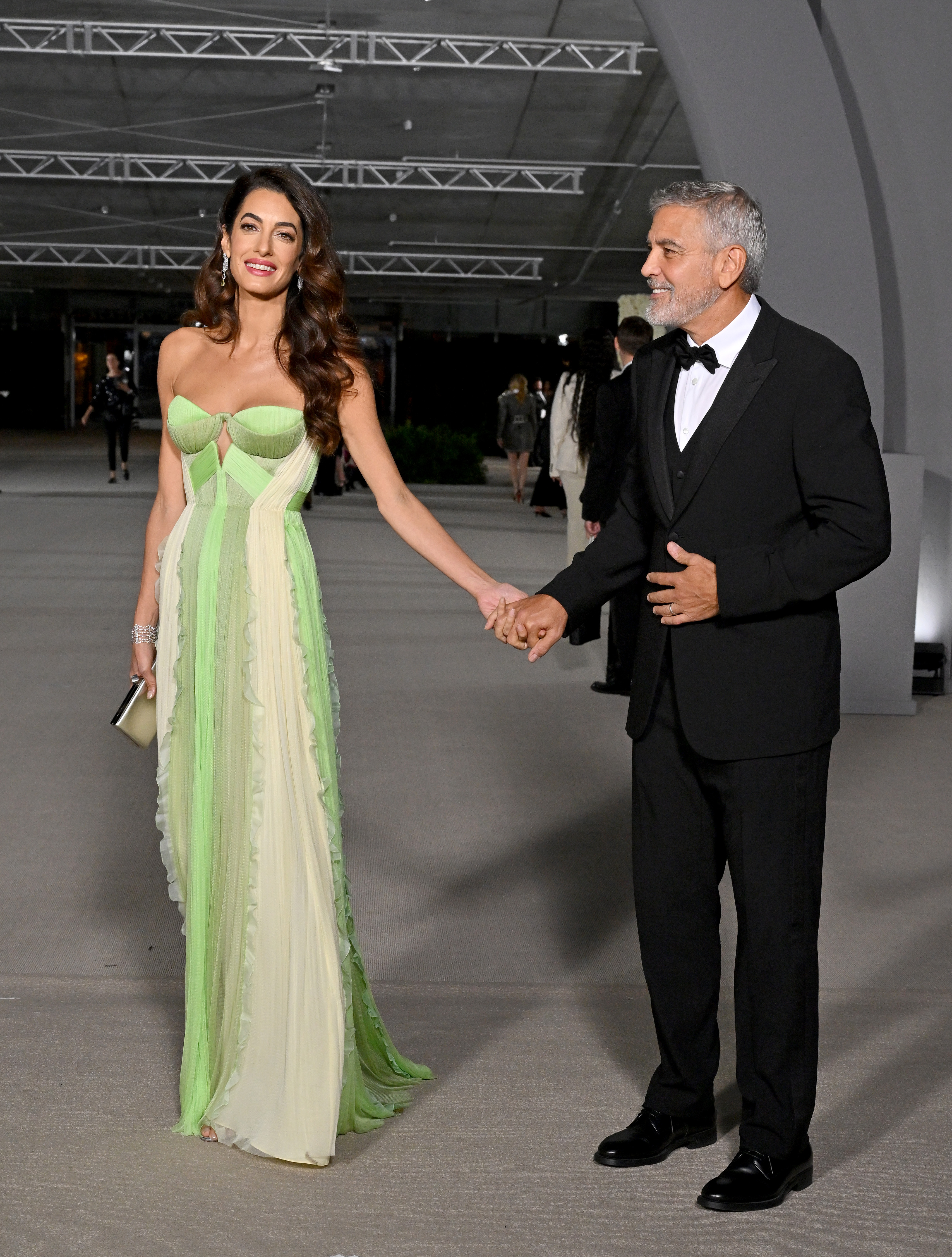 Amal y George Clooney asisten a la 2ª Gala Anual del Museo de la Academia | Fuente: Getty Images