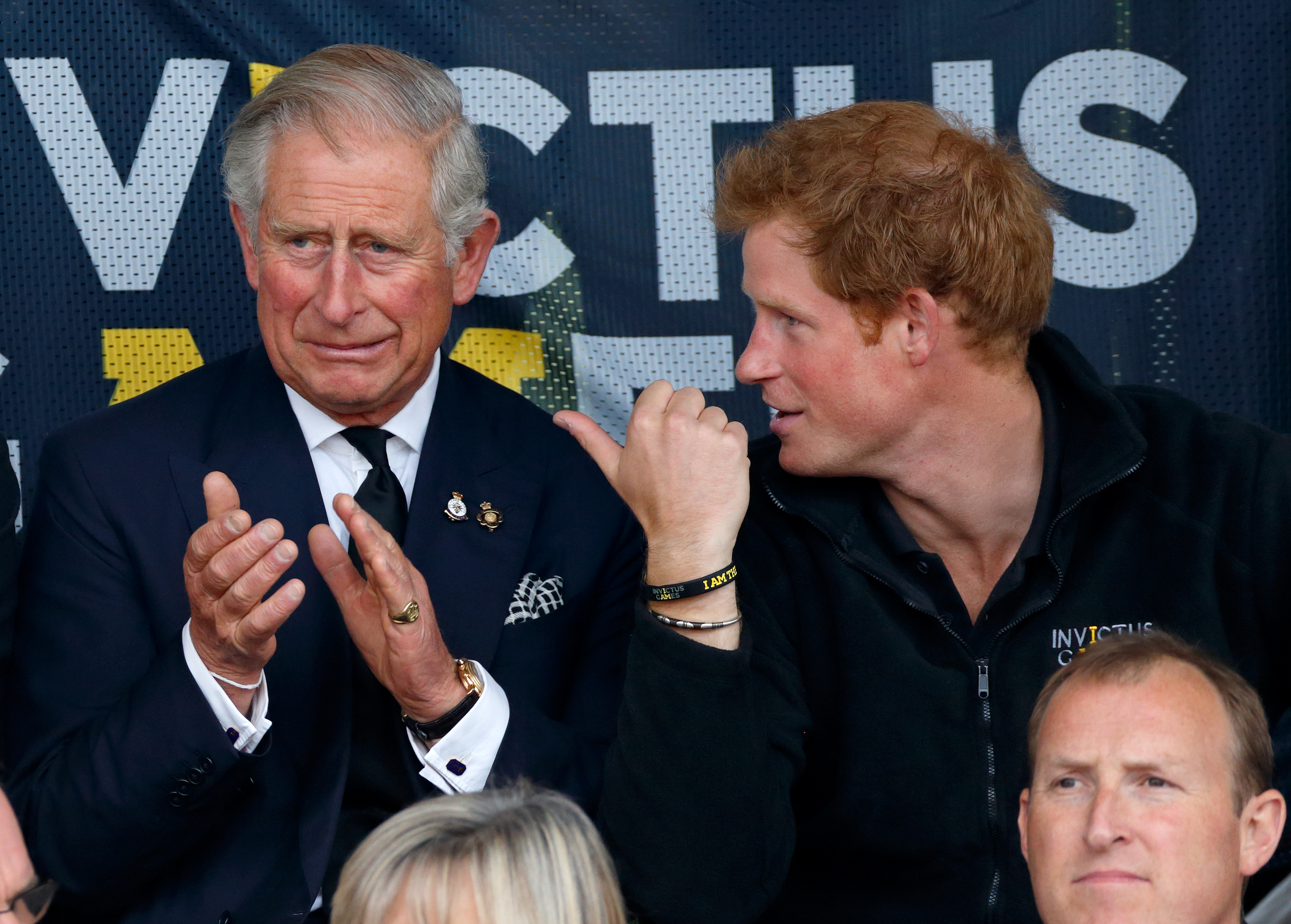 El rey Charles III y el príncipe Harry durante los Juegos Invictus en Londres, Inglaterra, el 11 de septiembre de 2014 | Fuente: Getty Images
