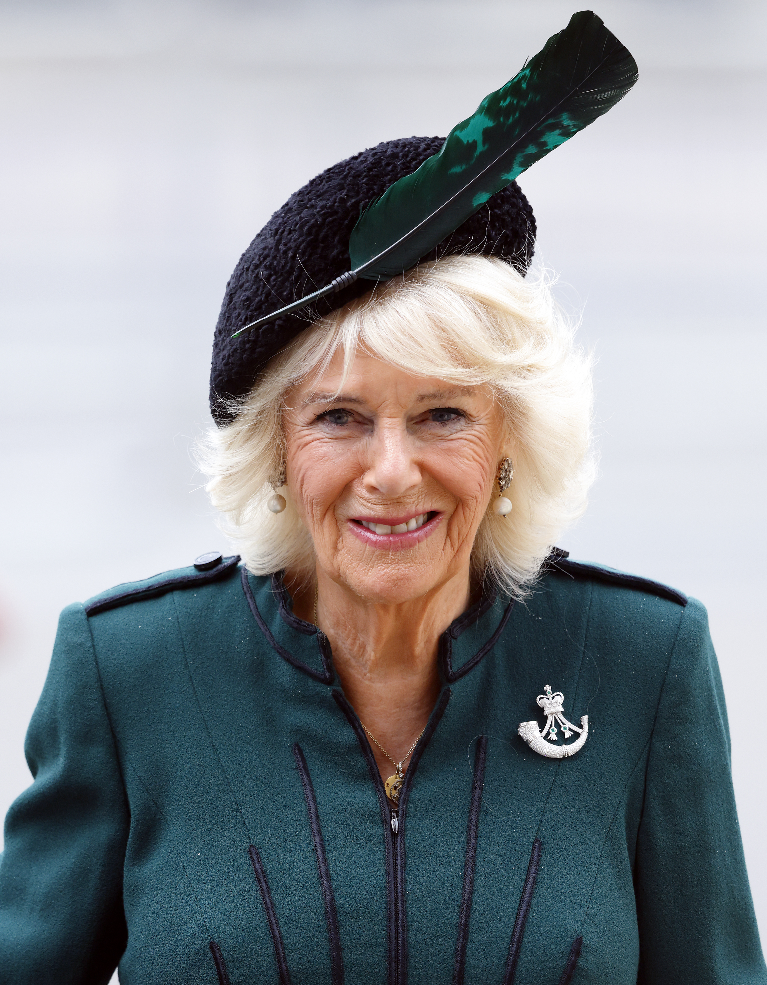 Camilla, duquesa de Cornualles asiste a un Servicio de Acción de Gracias por la vida del Príncipe Phillip, Duque de Edimburgo en Londres, Inglaterra, el 29 de marzo de 2022. | Fuente: Getty Images
