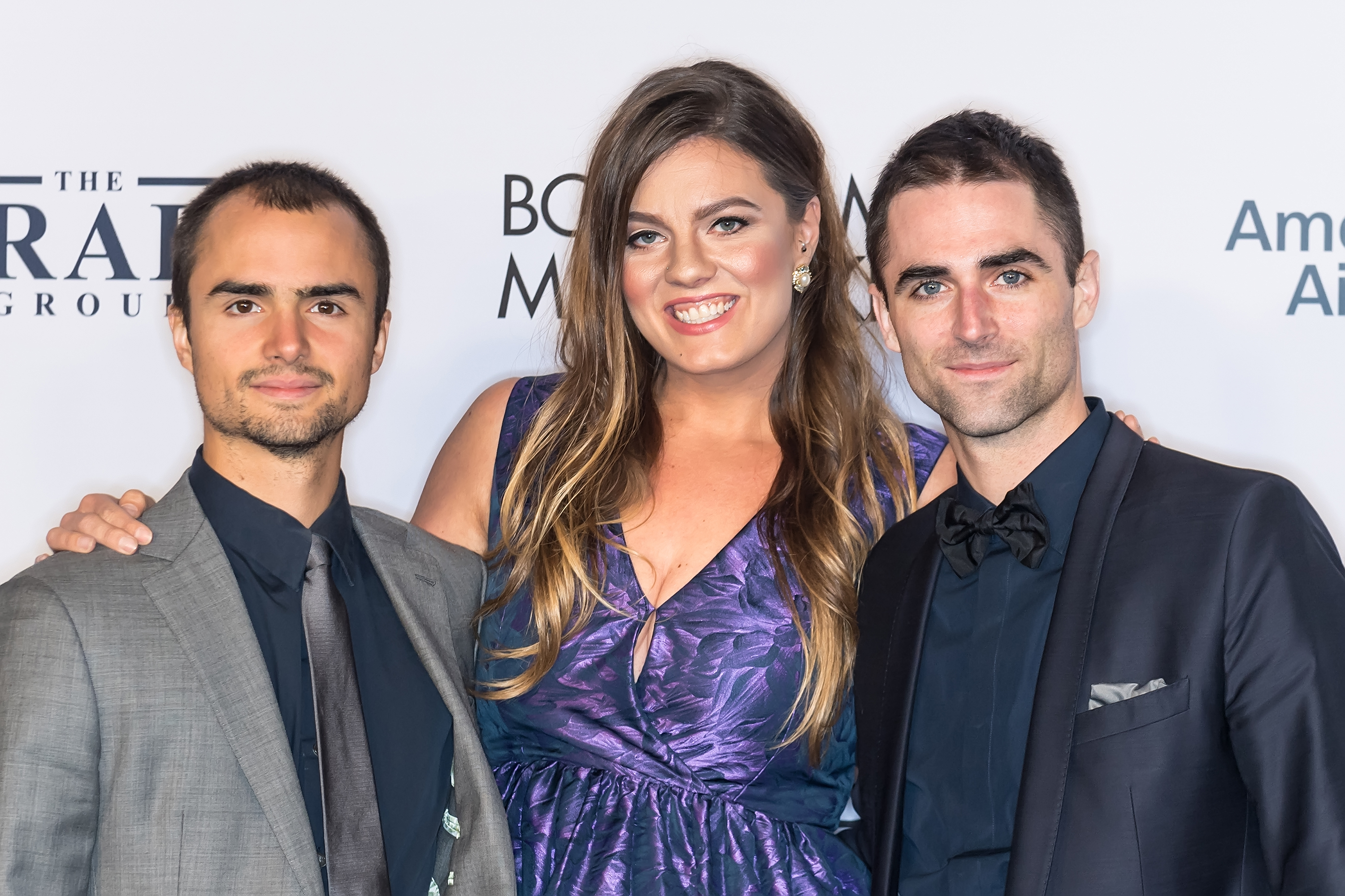 Rhys Tivey, Elizabeth Carson y Quinn Tivey durante la Gala de Otoño de Nueva York el 7 de noviembre de 2017, en Nueva York | Fuente: Getty Images