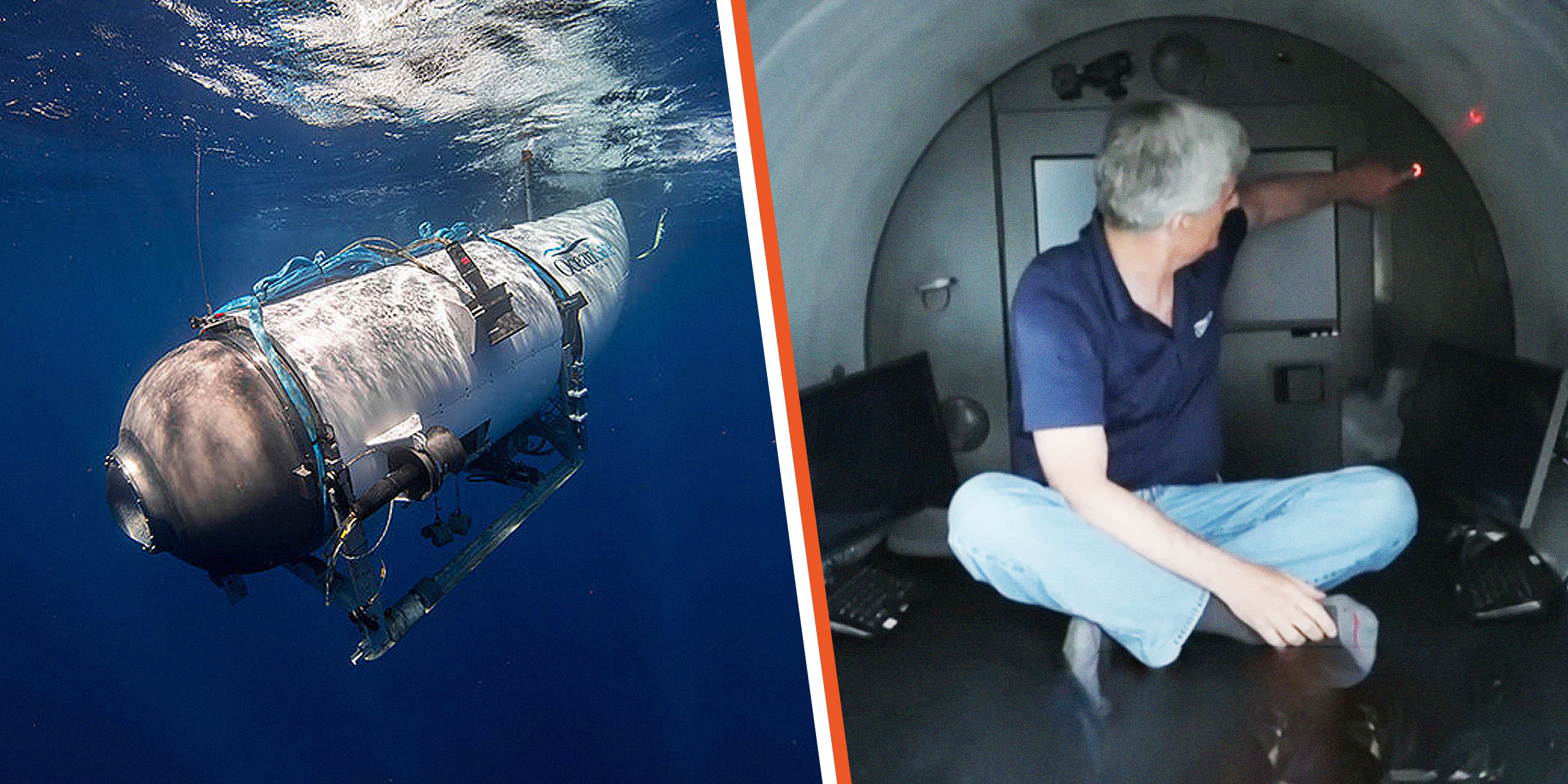 OceanGate | El interior del submarino | Foto: Getty Images | youtube.com/@bbcnewsurdu