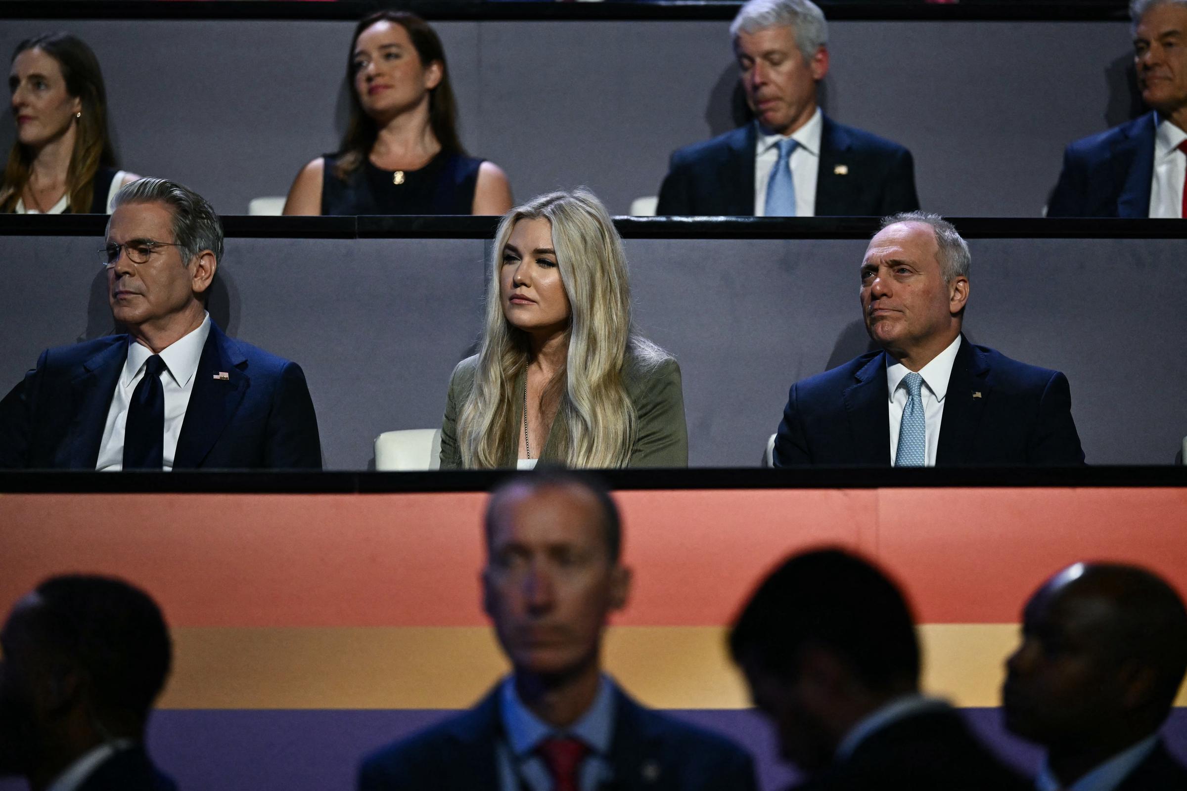 Para la convención de 2026, Erika ya se había convertido en una figura habitual en los principales eventos conservadores, que antes giraban en gran medida en torno a Charlie. | Fuente: Getty Images