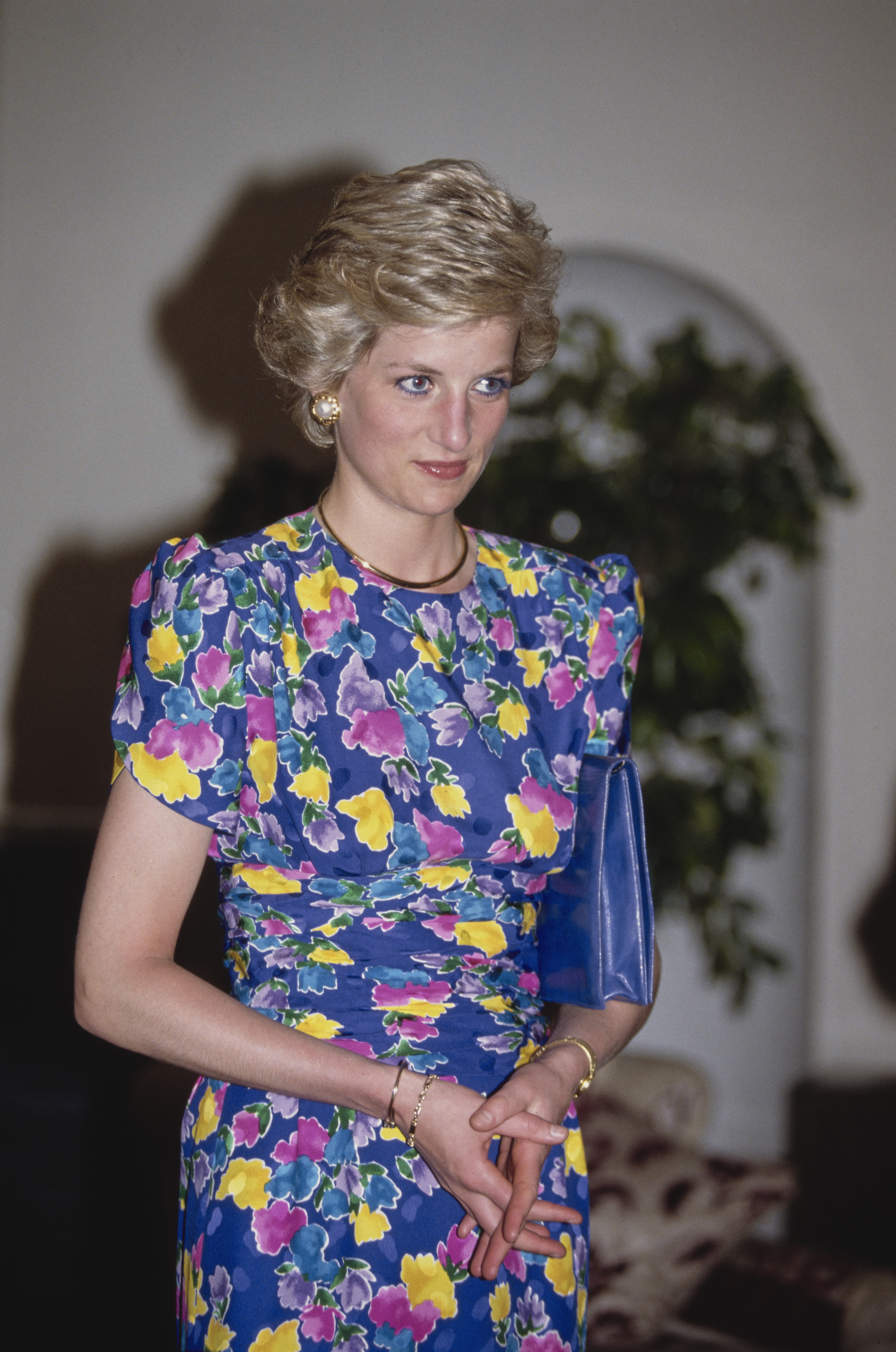La princesa Diana de Gales visita la Casa del Estado en Lagos, Nigeria, en marzo de 1990 | Fuente: Getty Images