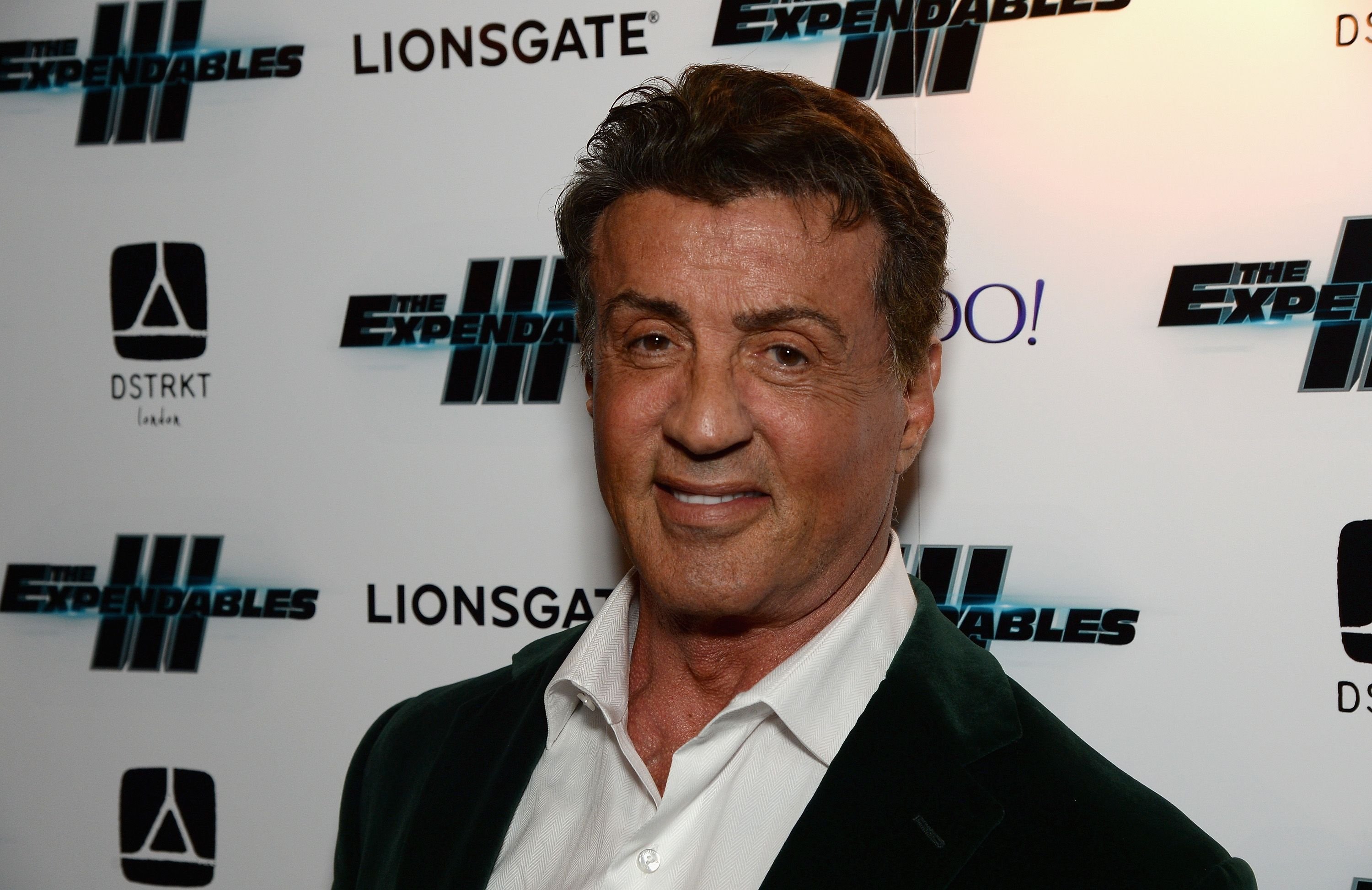 Sylvester Stallone en la fiesta de 'The Expendables 3' en el 4 de agosto de 2014, en Londres, Inglaterra. | Foto: Getty Images