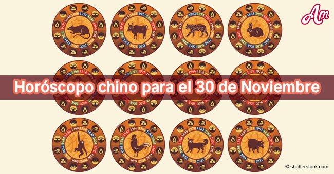 Predicciones del horóscopo chino para el 30 de noviembre